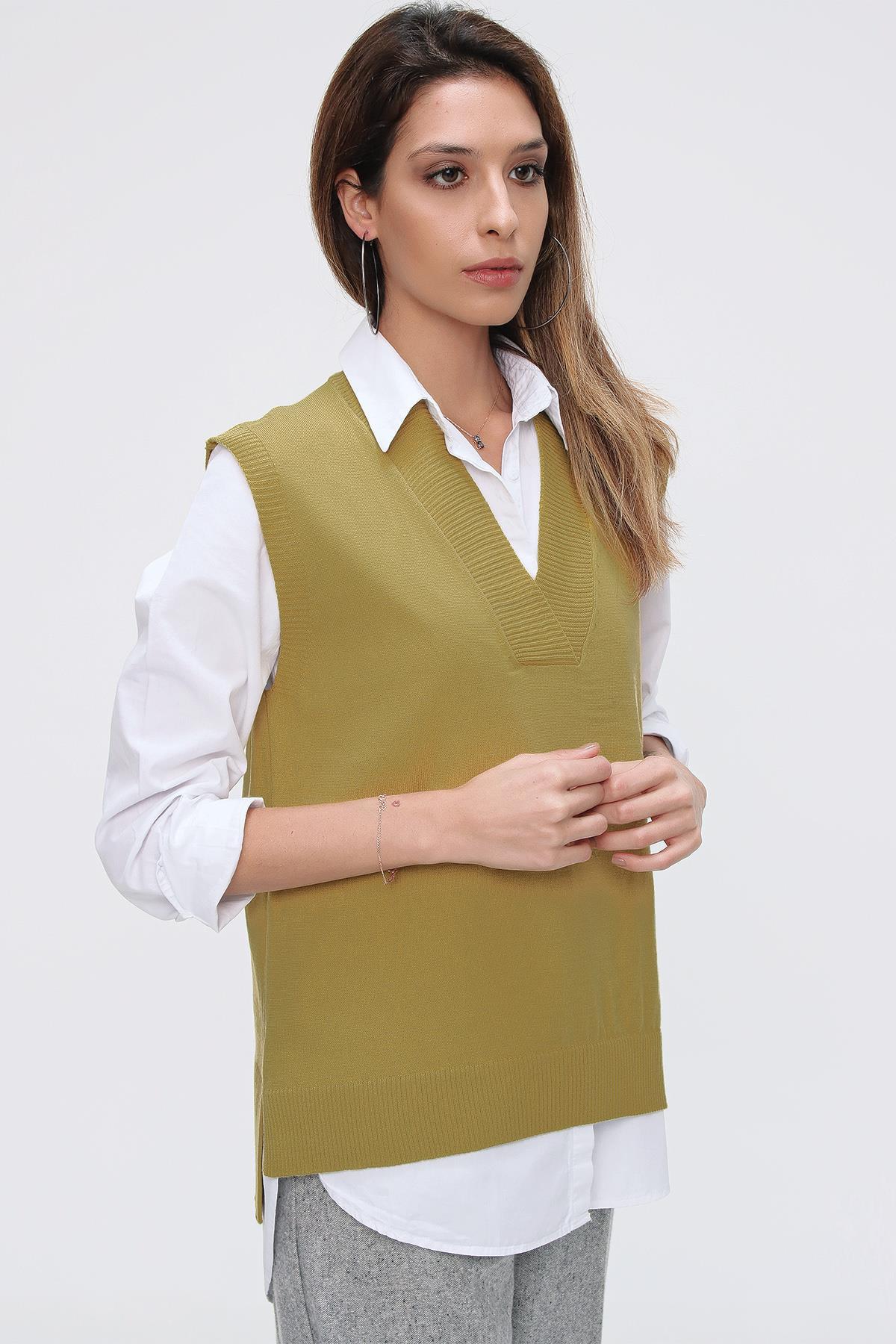 Chuba Kadın Triko Süveter 21W124