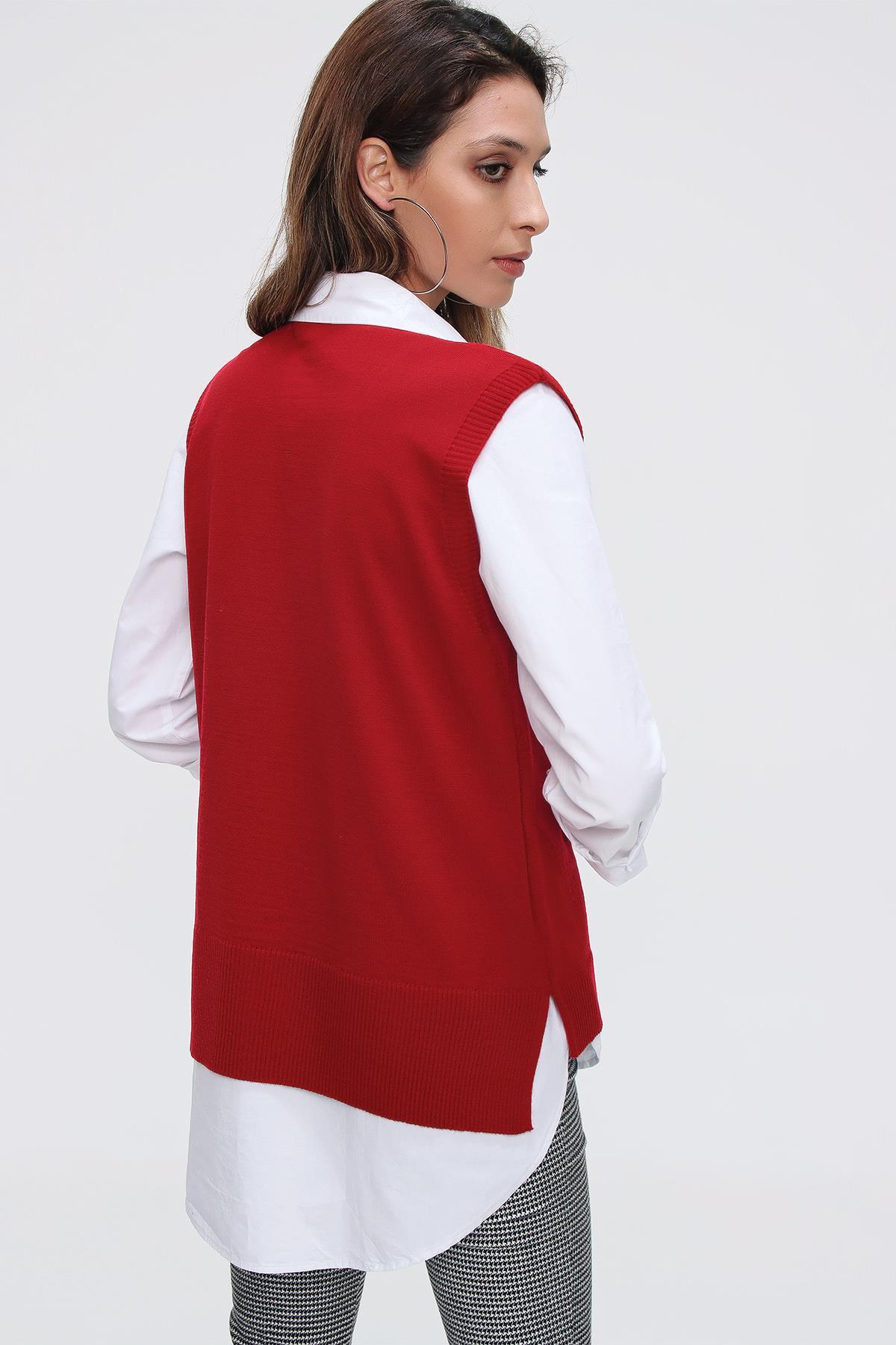 Chuba Kadın Triko Süveter 21W124