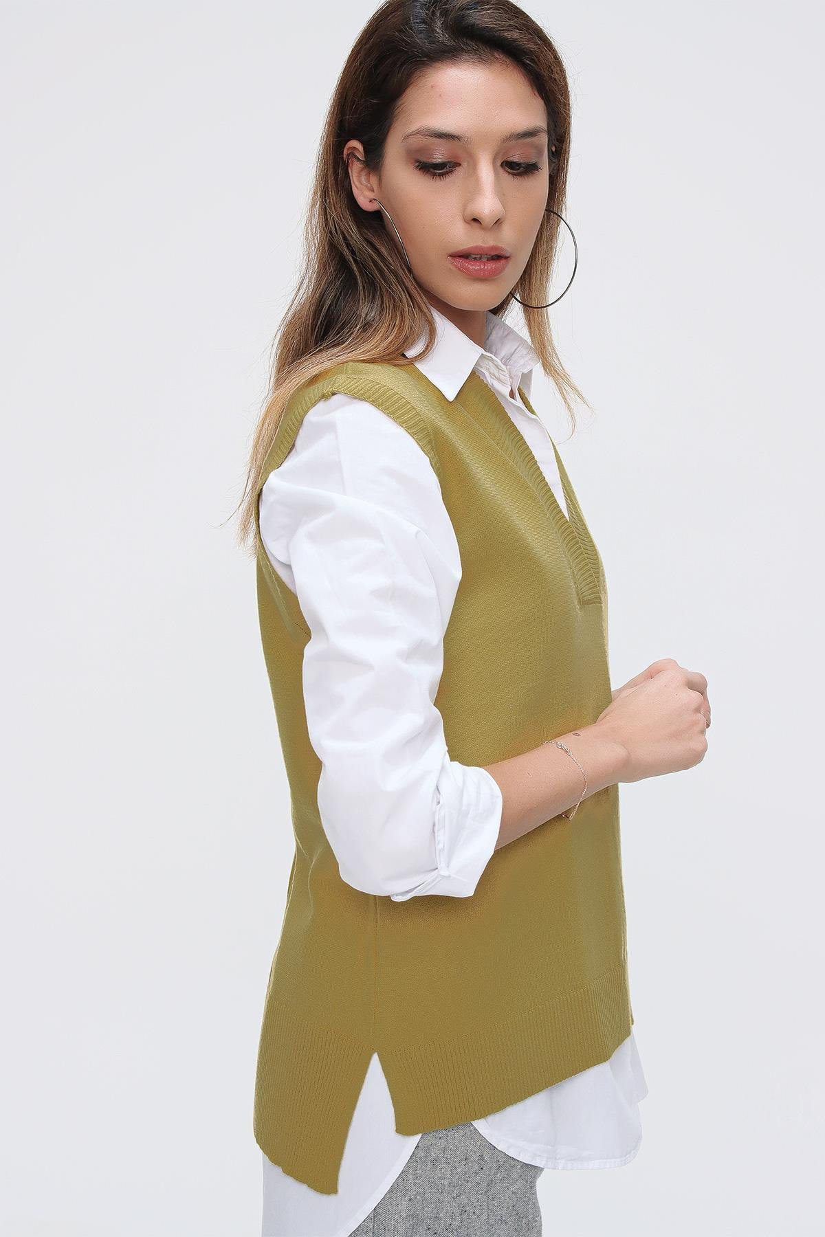 Chuba Kadın Triko Süveter 21W124