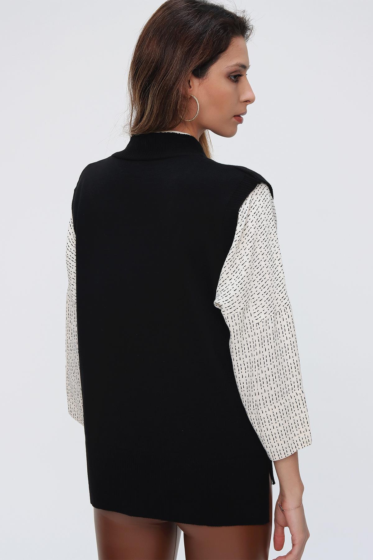 Chuba Kadın Triko Süveter 21W124