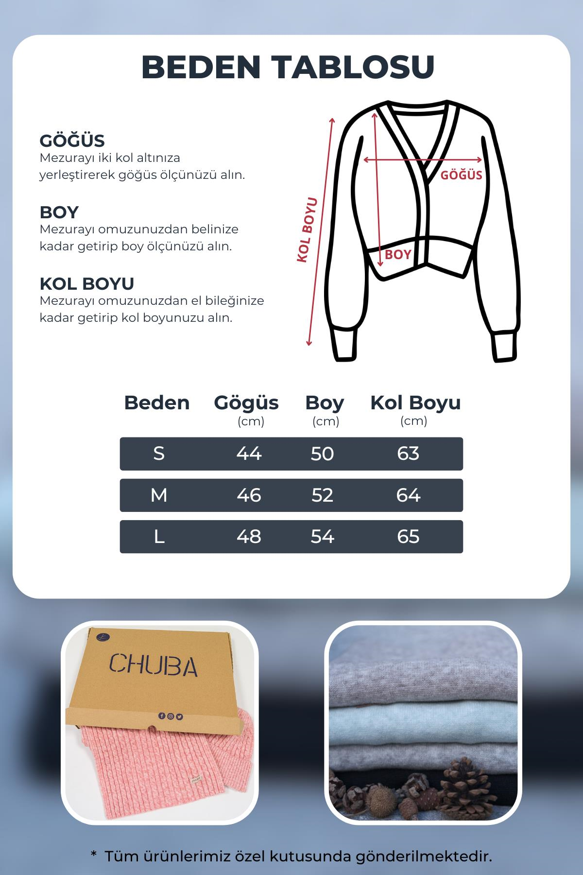 Chuba Kadın V Yaka Ajur Desenli Önde İp Bağlamalı Standart Fit Triko Hırka Vanilya 25W3008