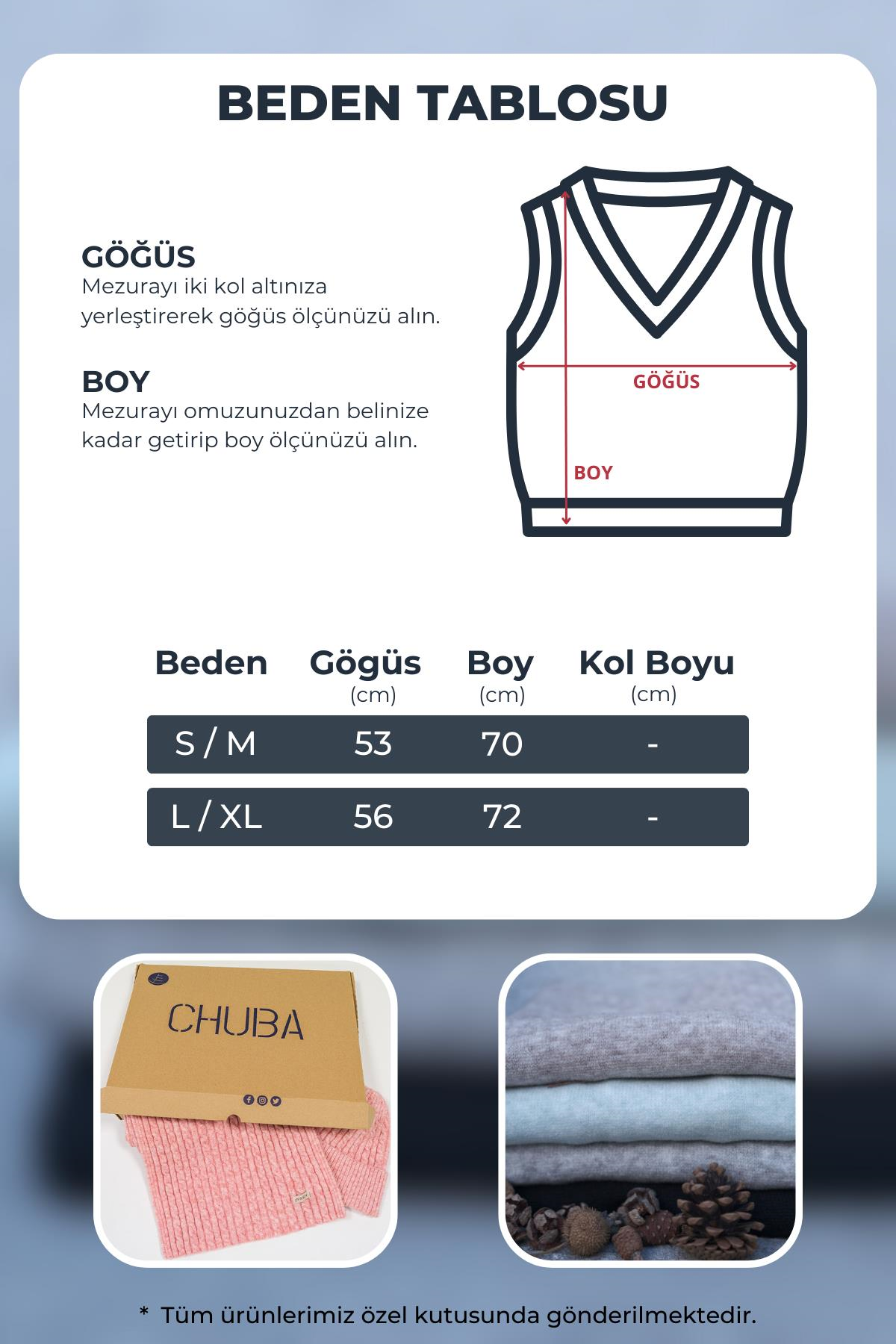 Chuba Kadın V Yaka Rahat Kalıp Çift Cep Asimetrik Dikiş Detaylı Triko Süveter Kahverengi 24W118