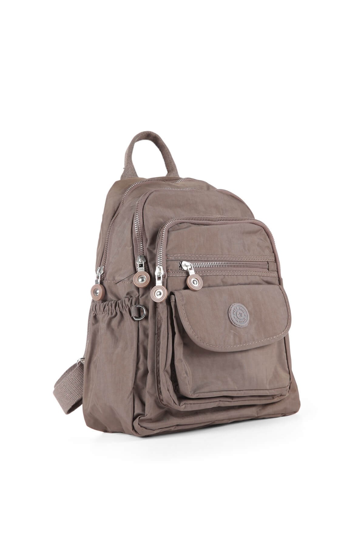 Kahverengi Su Geçirmez Kadın Sırt Çantası - Bamby