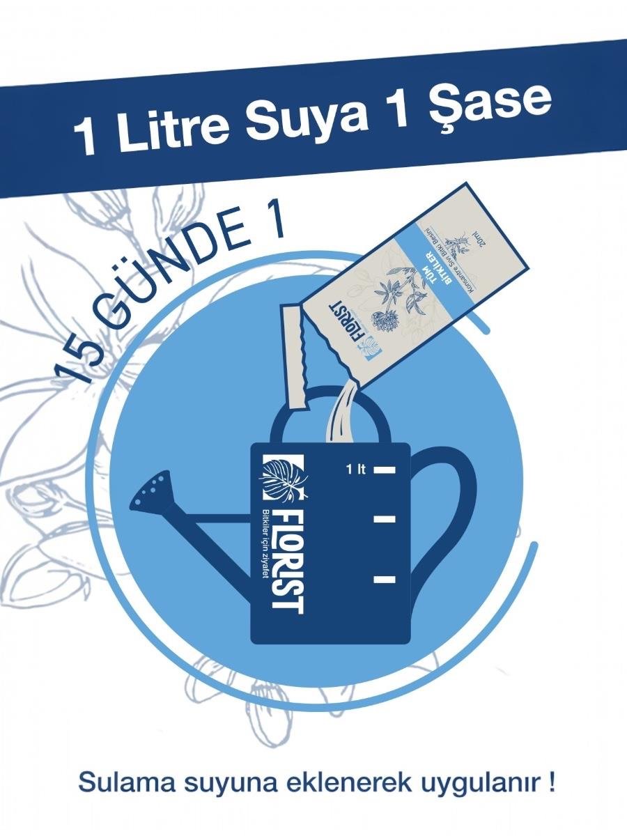 Florist Şaseli Tüm Bitkiler İçin Sıvı Bitki Besini