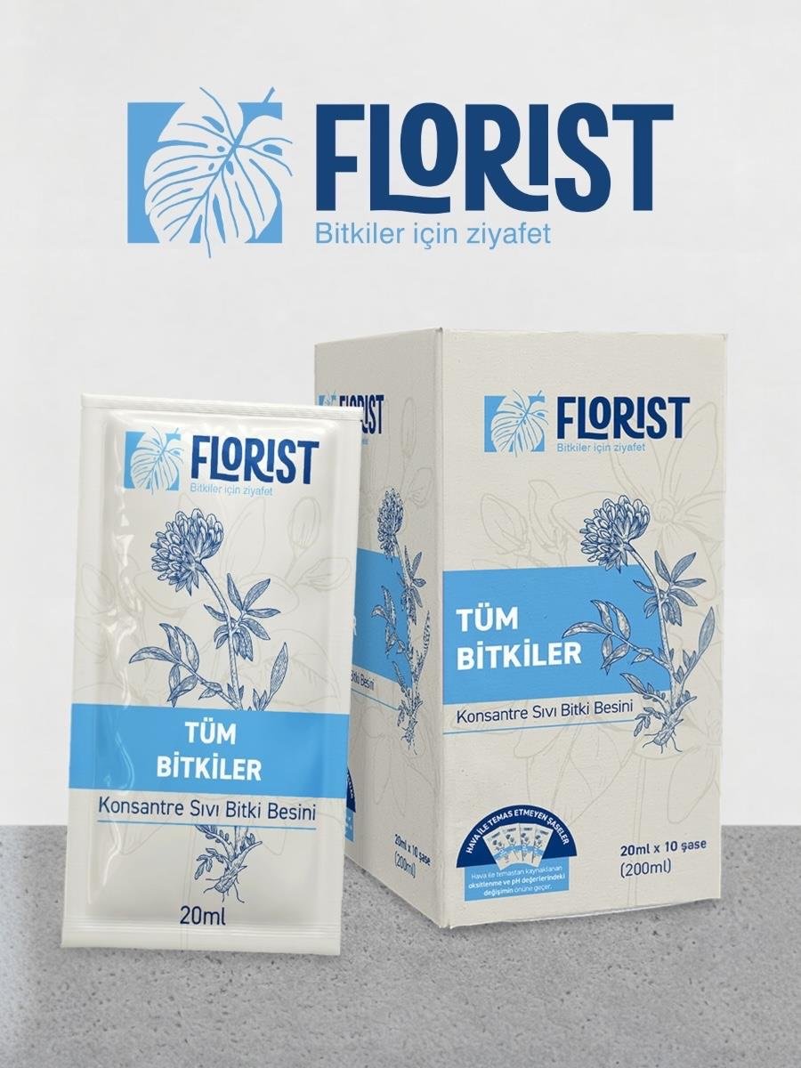 Florist Şaseli Tüm Bitkiler İçin Sıvı Bitki Besini