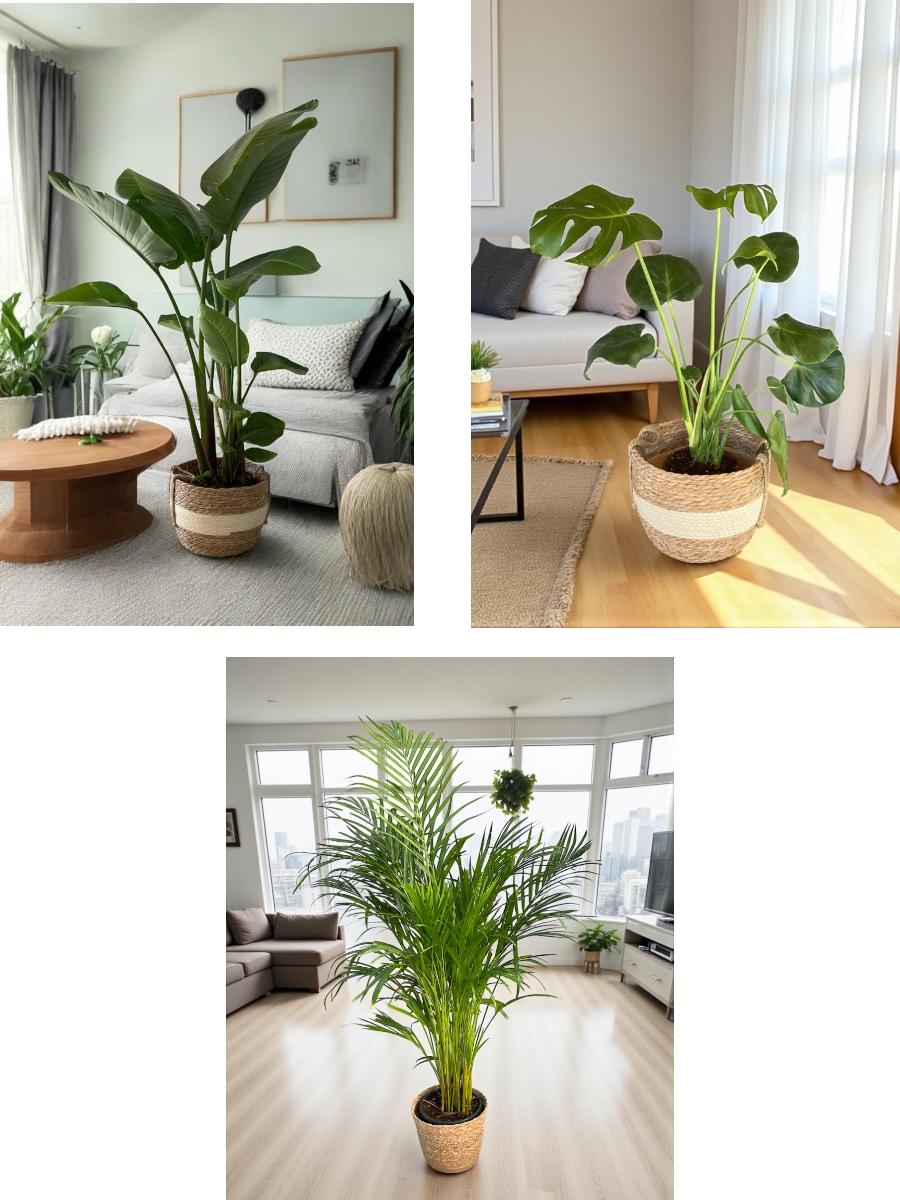 KAMPANYALI SET ( AREKA 130 - 140 CM - STARLİÇE 130 - 150 CM - MONSTERA)