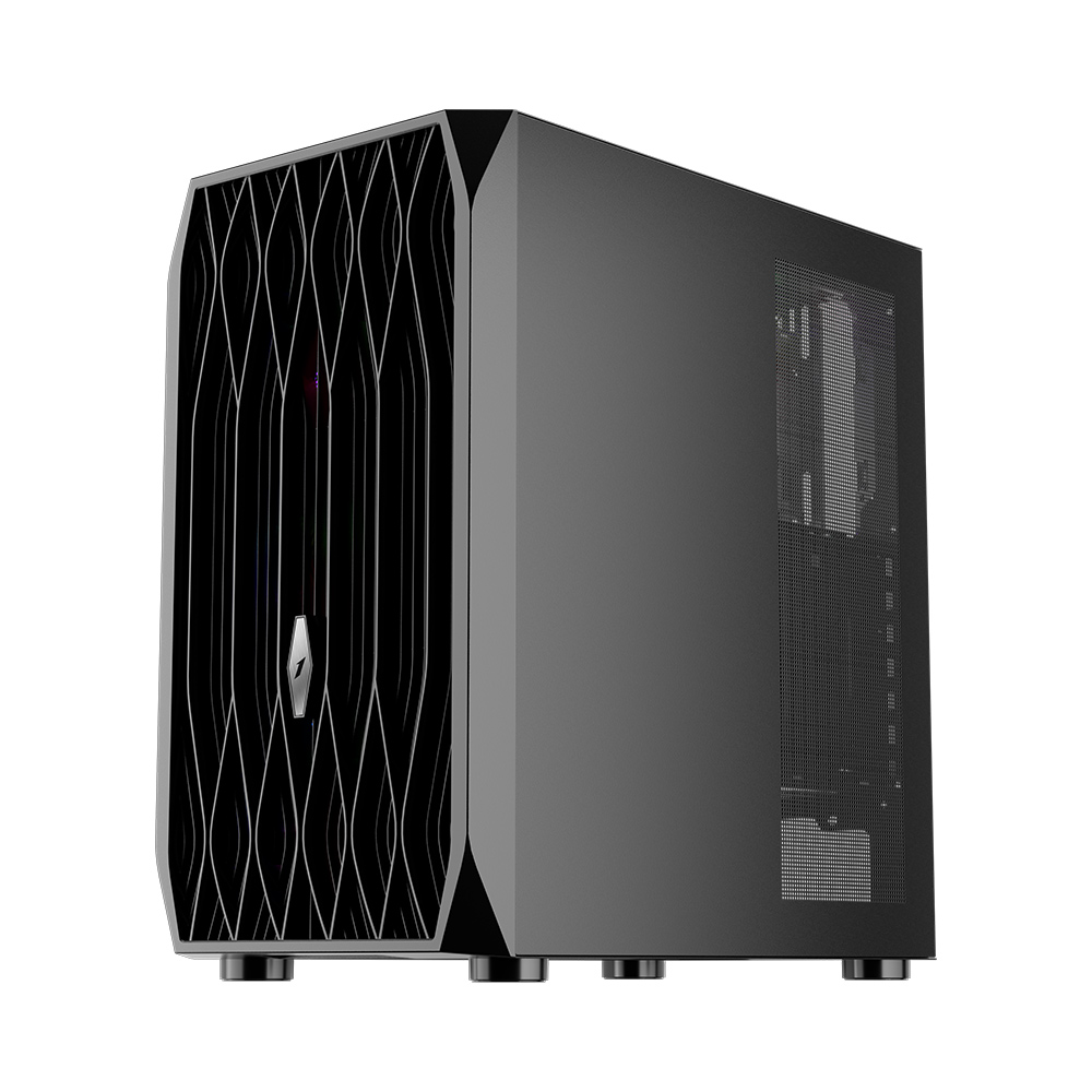 1ST Player Ariya AY7 Siyah 650W 80+ Argb 4X12CM Fan Temperli Cam Mesh Usb 3.0 Atx Kasa 