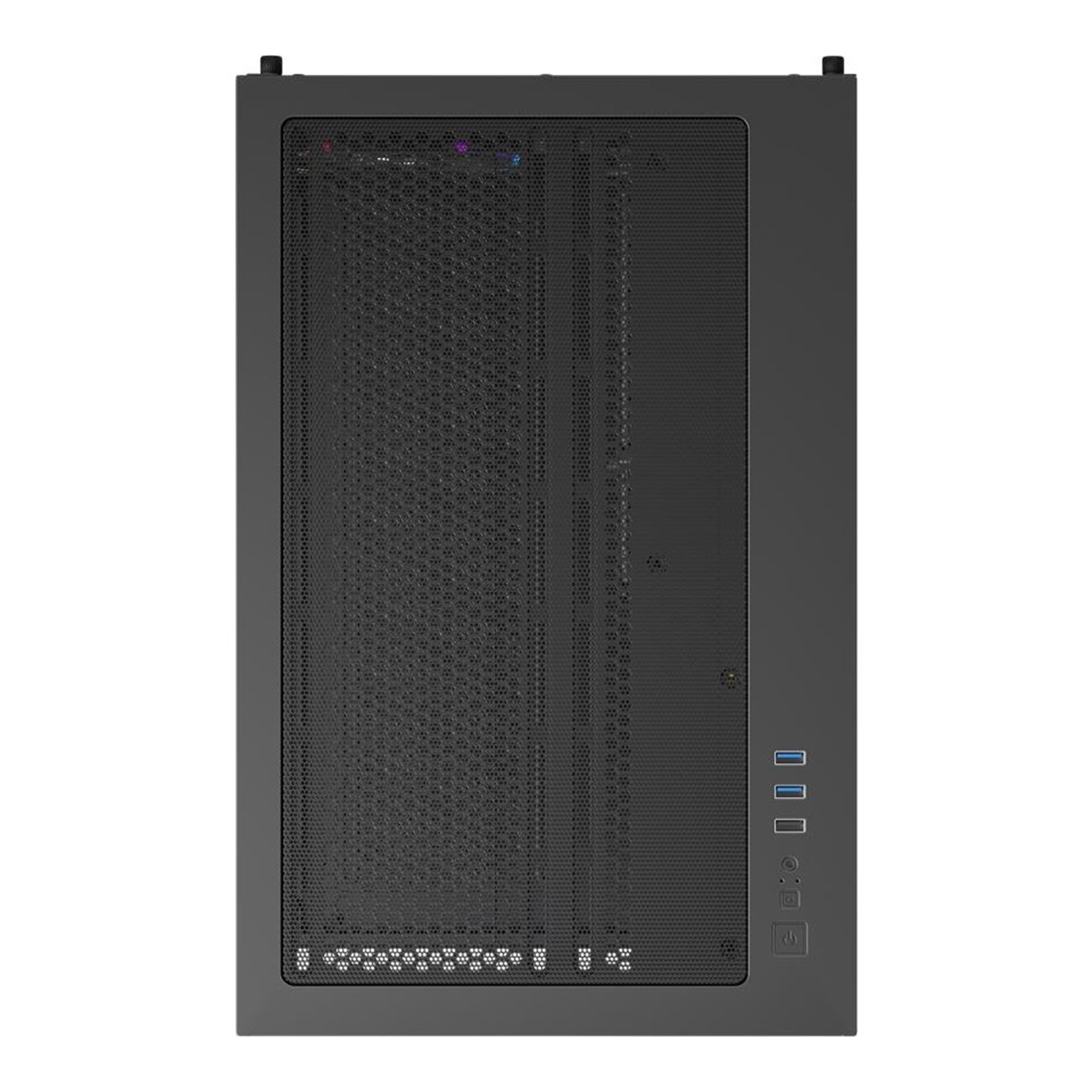 1ST Player BV7 ACK 750W 80+ BRONZE ARGB 4X12CM Fan Panoramik Temperli Cam USB 3.0 Atx Siyah Kasa 