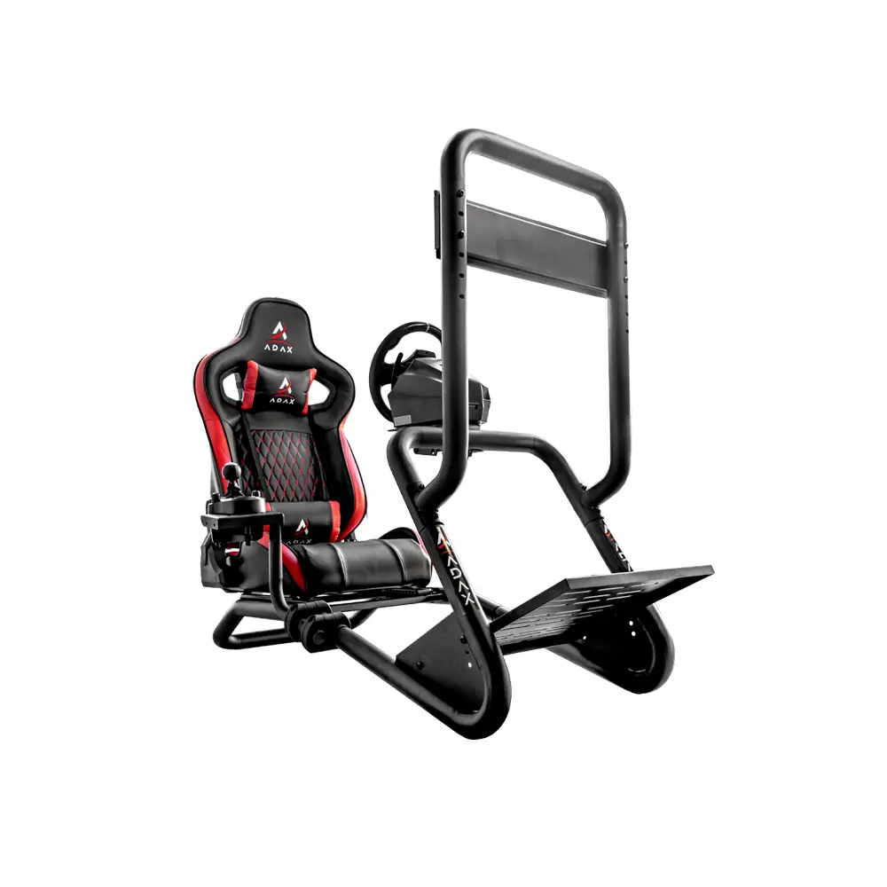 Adax Race X Max - Red/Black Racing Cockpit (Yarış Similatörü)