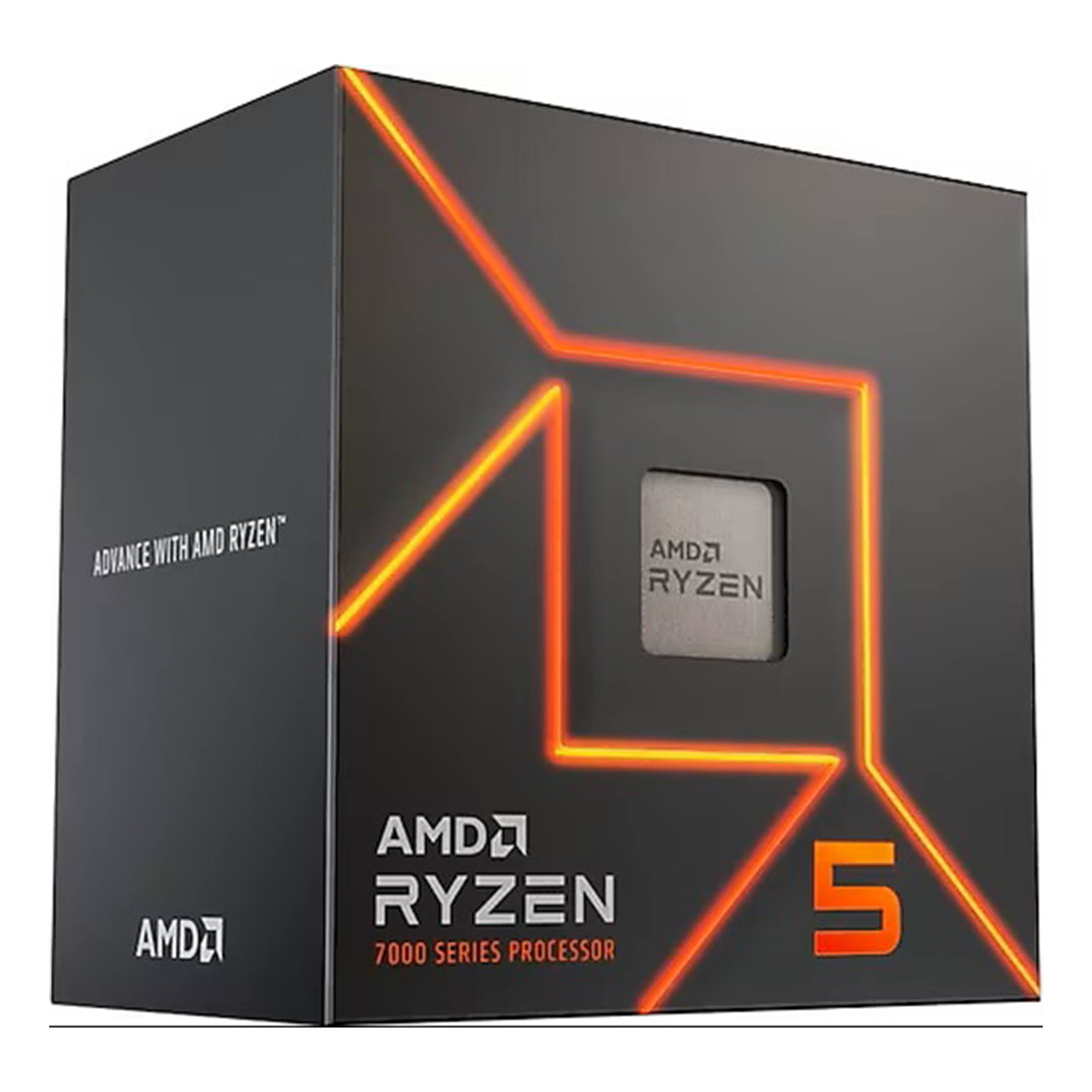 AMD Ryzen 5 7600 3.8GHZ 5.1GHZ 38MB 6C/12T 65W AM5 İşlemci (Cpu) 
