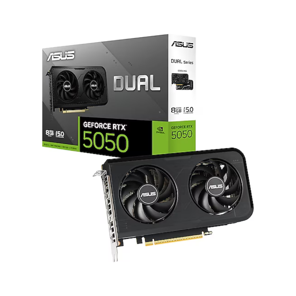 ASUS DUAL GeForce RTX 5050 8GB OC Edition DUAL-RTX5050-O8G GDDR7 128Bit Gaming (Oyuncu) Ekran Kartı