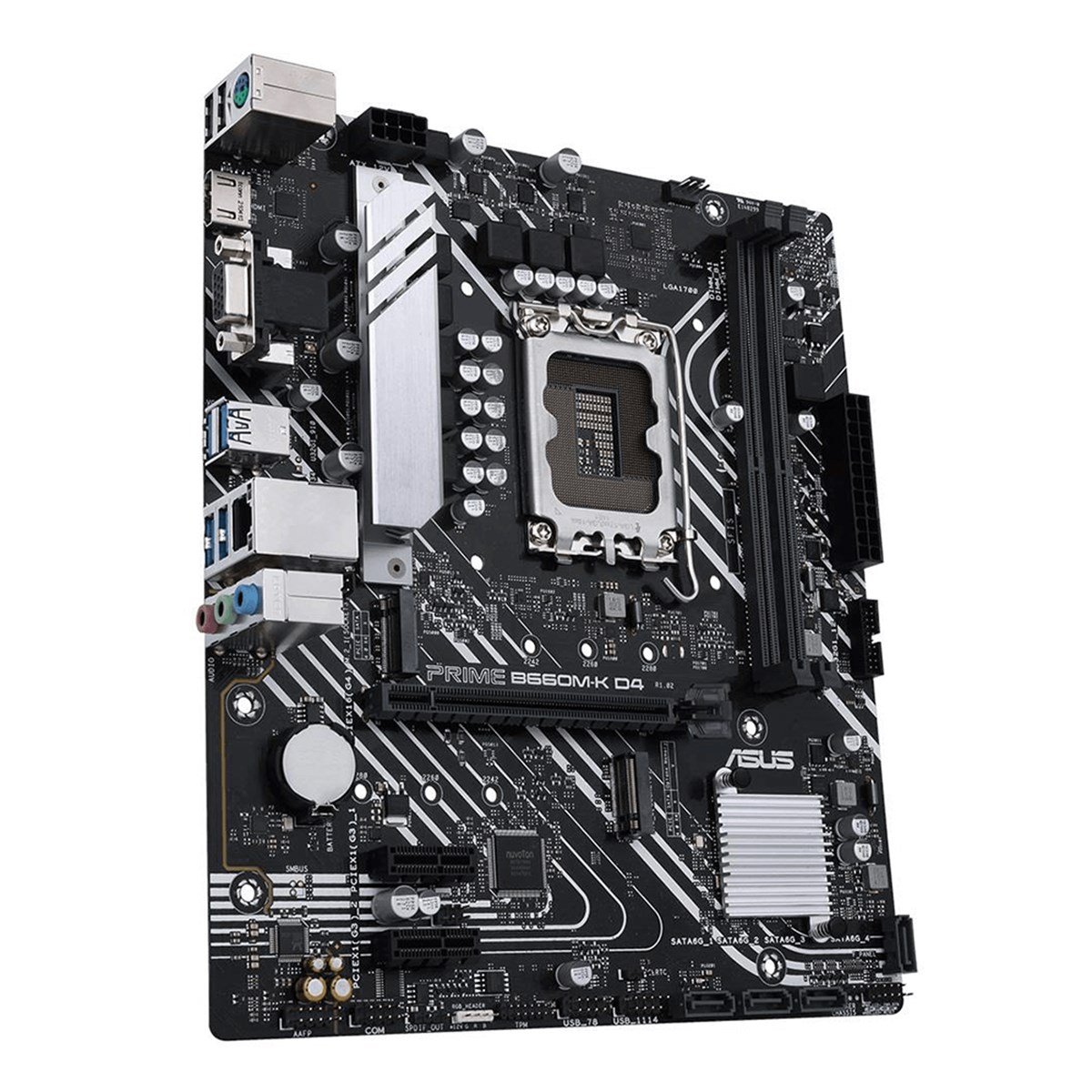 ASUS PRIME B660M-K D4 DDR4 5333(OC) M.2 mATX 1700p
