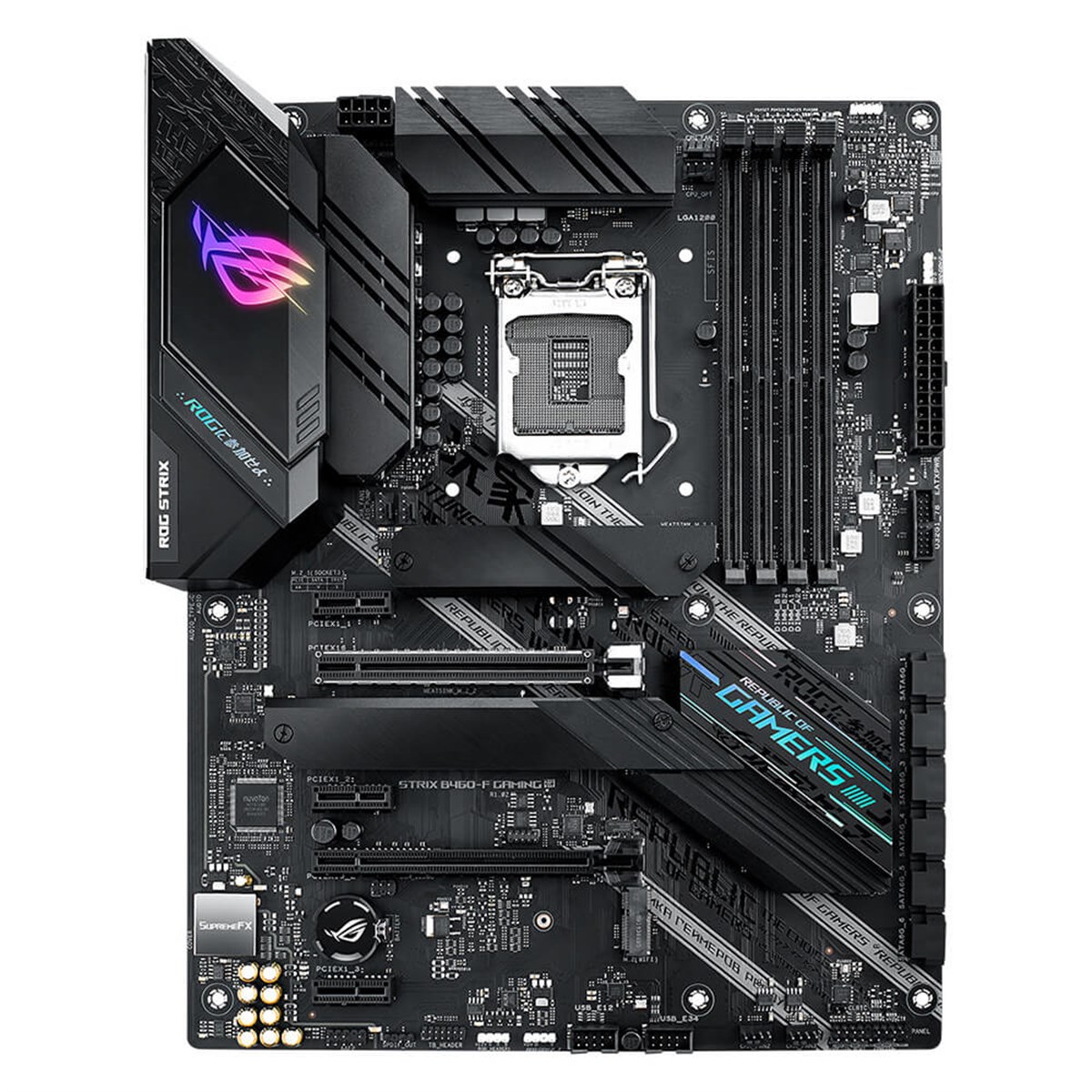 ASUS ROG STRIX B460-F GAMING 2933MHz DDR4 Soket 1200 M.2 HDMI DP ATX Anakart