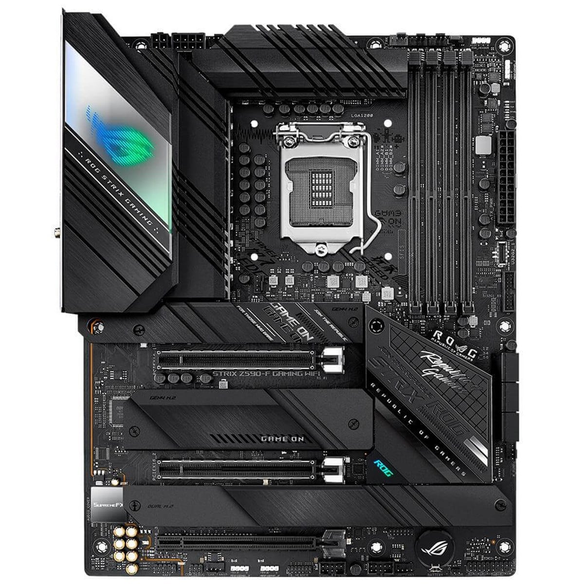 Asus ROG Strix Z590-F Gaming Wifi Intel Z590 DDR4 5333 MHz (OC) Lga1200 AX Wifi + Bt Atx Anakart