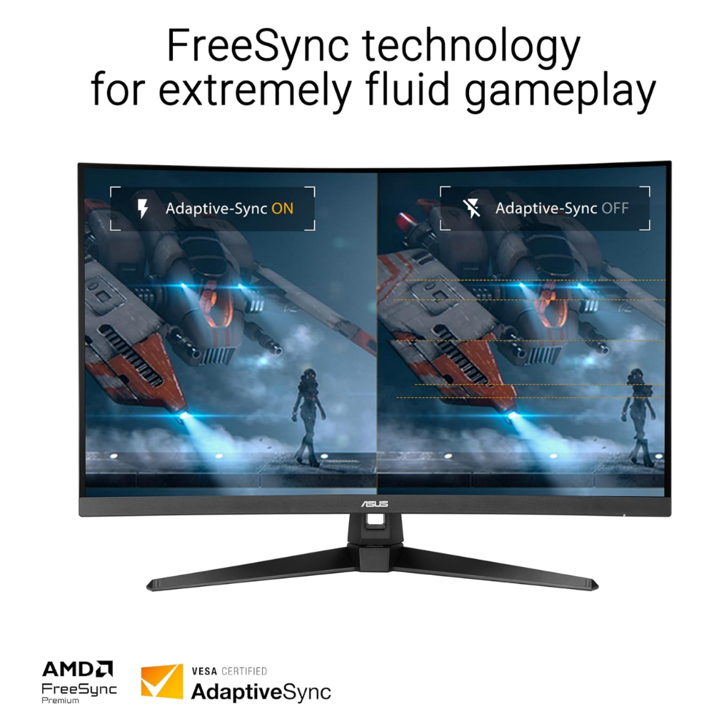 ASUS TUF GAMING VG32VQM5B 31.5 inç 250Hz 0.5ms Curved Fast VA Gaming (Oyuncu) Monitör