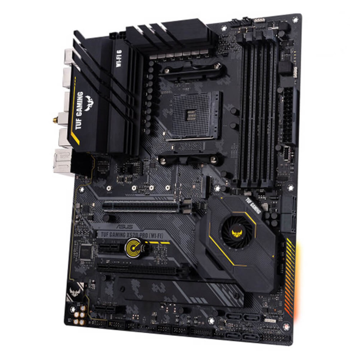 ASUS TUF GAMING X570-PLUS 4400Mhz(OC) DDR4 Soket AM4 Wifi RGB M.2 PCIe 4.0 HDMI DP ATX Anakart
