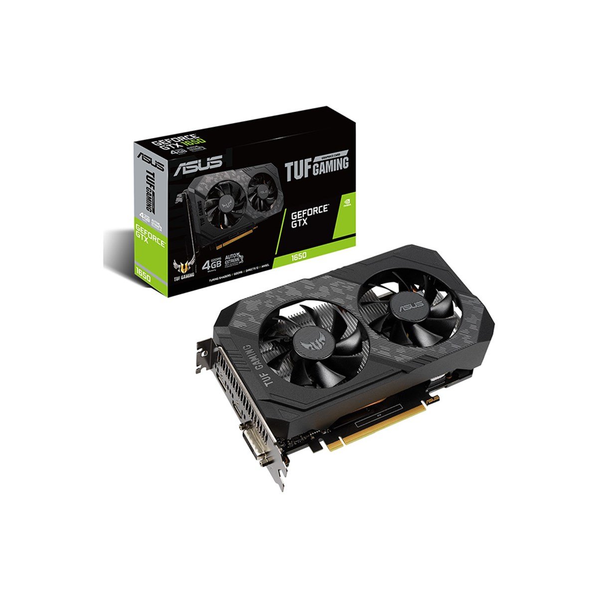Asus TUF-GTX1650-4GD6-GAMING 4GB 128Bit GDDR6