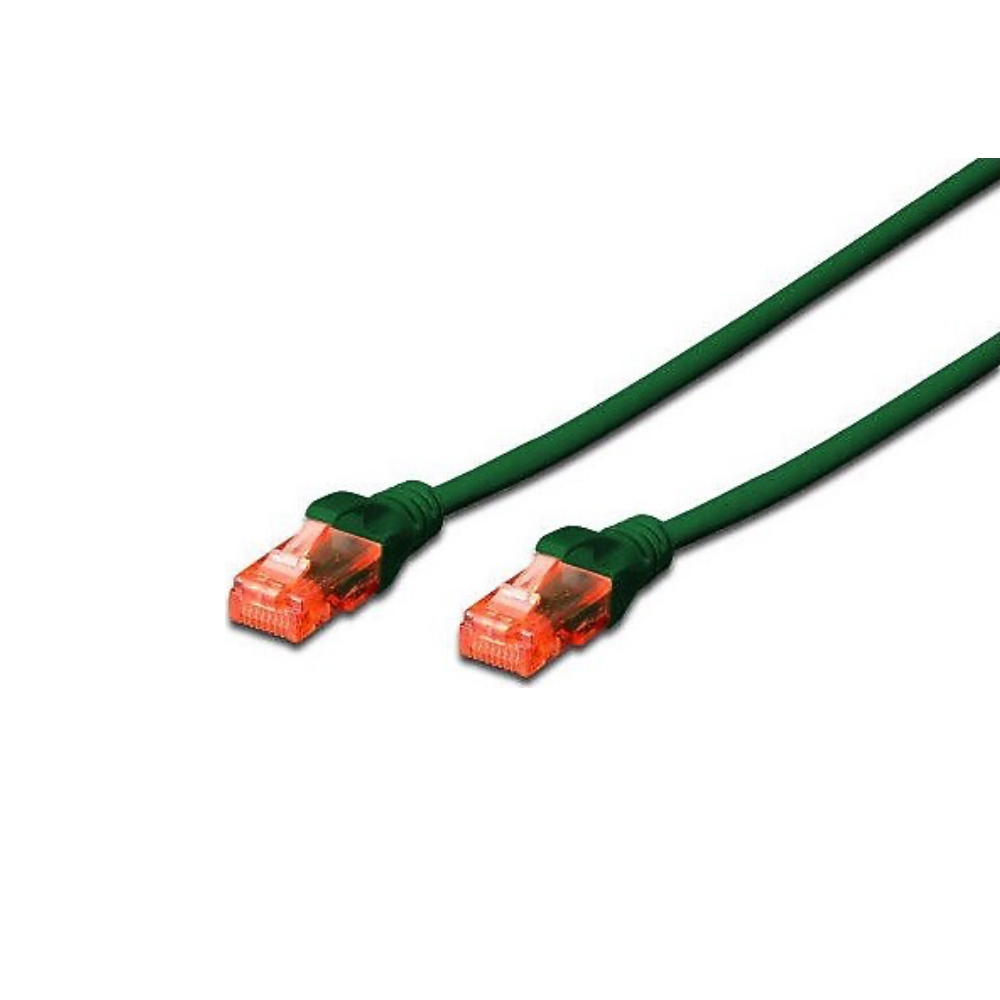 Beek CAT. 6 Patch Kablo, U/UTP, 0,15 metre, AWG 26, Yeşil Renk, LSZH BC-U60015G