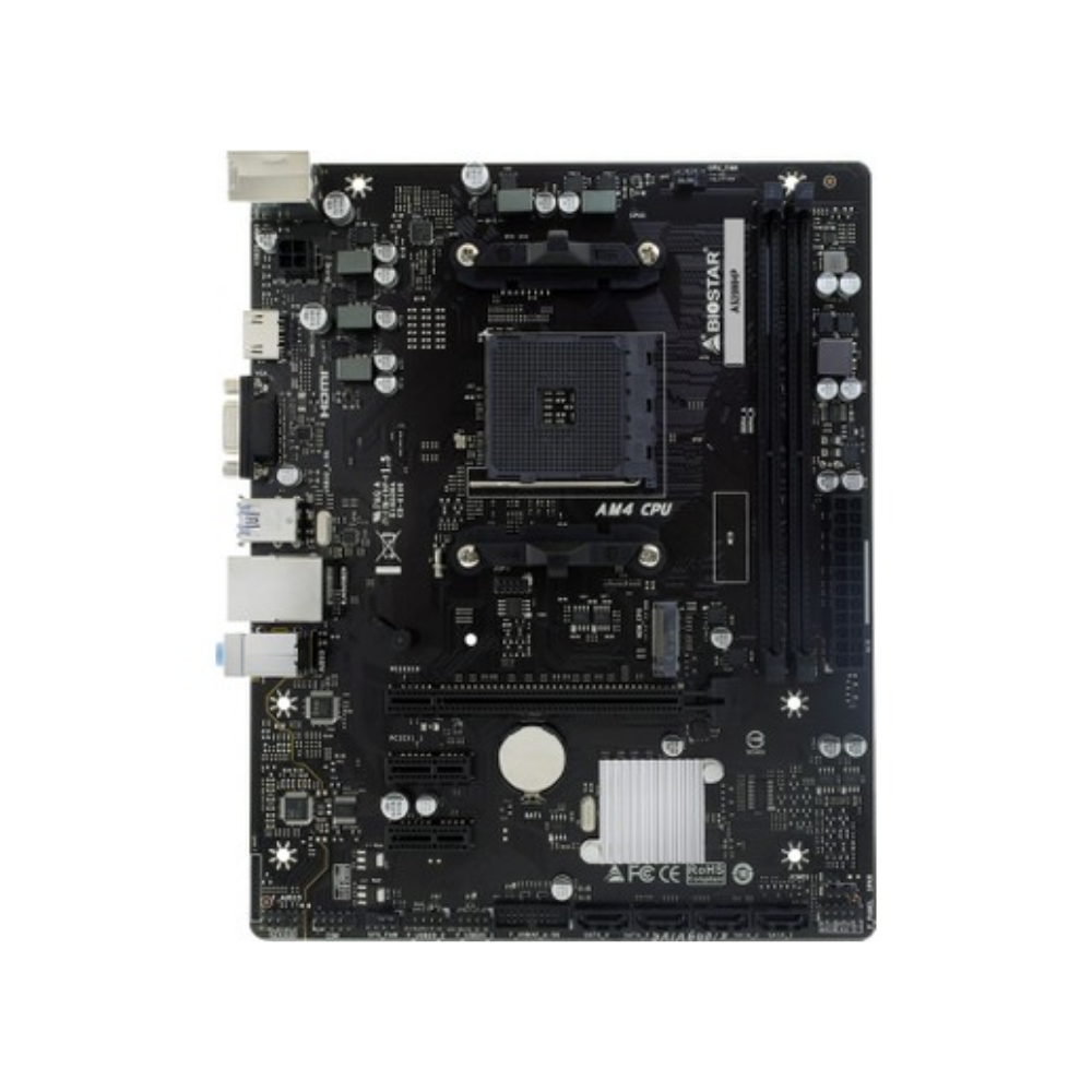 Biostar A520MHP AMD AM4 DDR4 4400 HDMI VGA M2 mATX2xDIMM,1xM2 SSD Yuva,1xVGA,1xHDMI Anakart