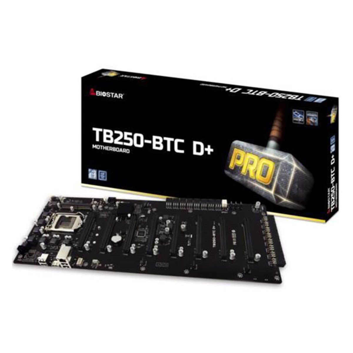 Biostar TB250-BTC D+ DDR4 1151p Mining