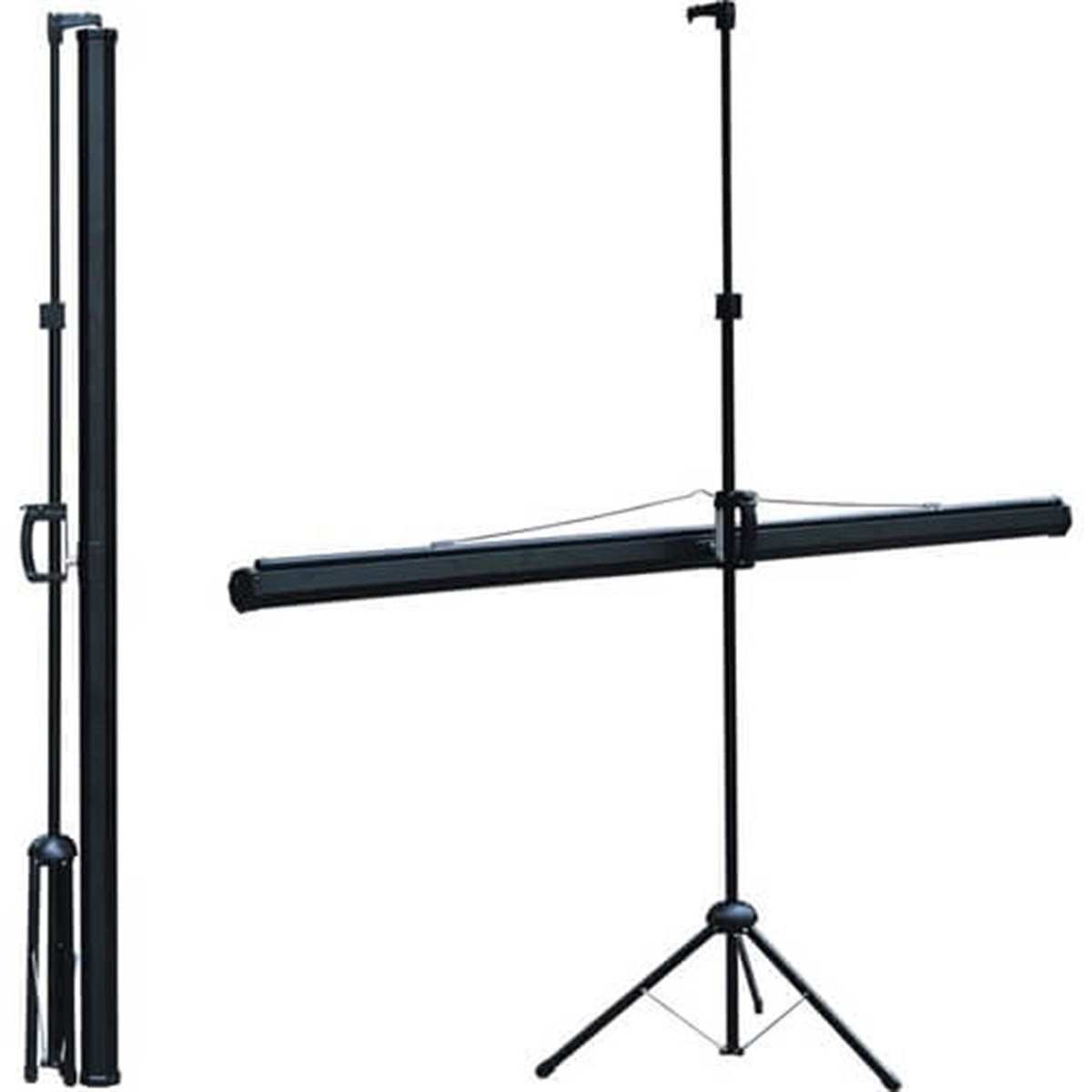 Codegen TX-18 180x180 Tripod İthal Projeksiyon Perdesi (Arkası Siyah Fonlu)