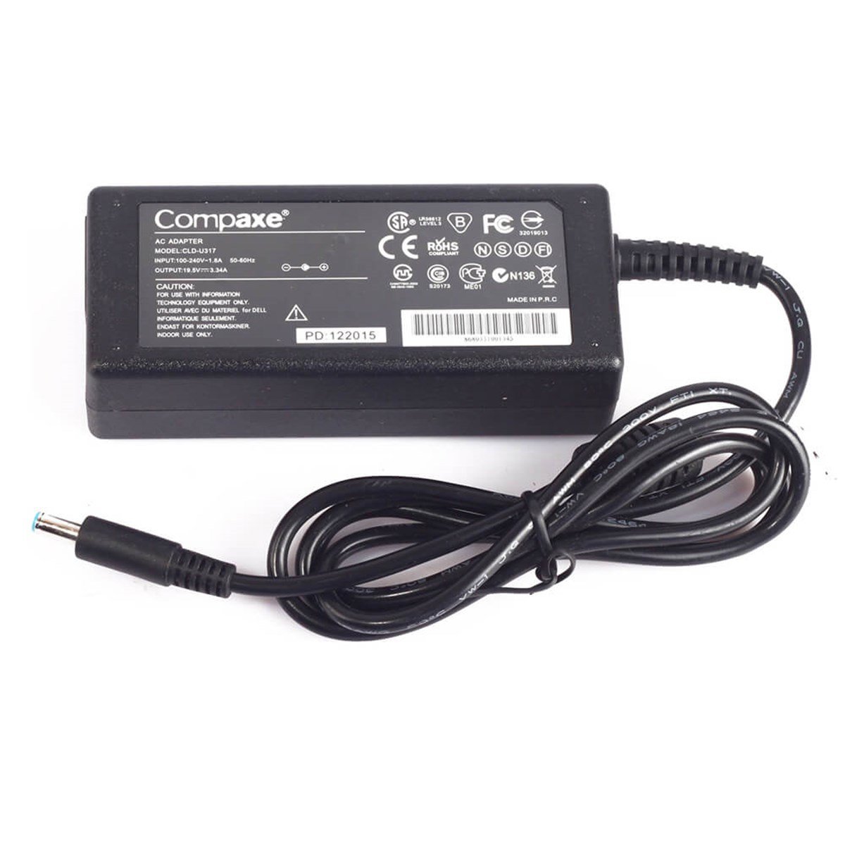 Compaxe CLD-U317 Dell İnce Uç 19.5V 3.34A 65W Notebook Adaptör