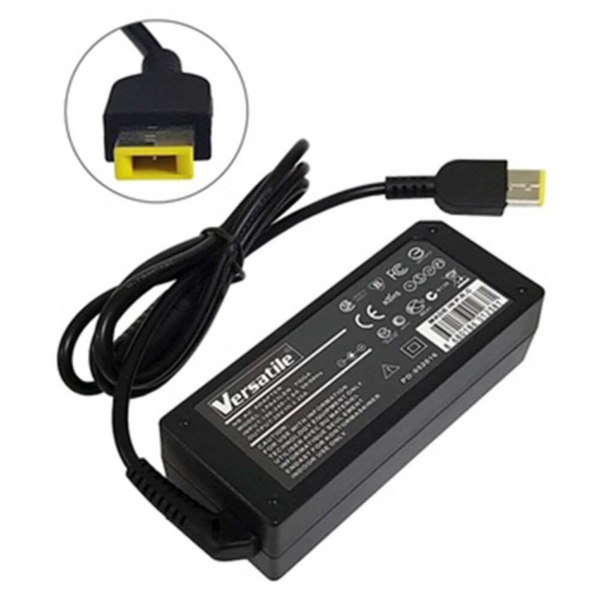 Compaxe CLI-314 Lenovo Sarı Uç 20V 4.5A Notebook Adaptör