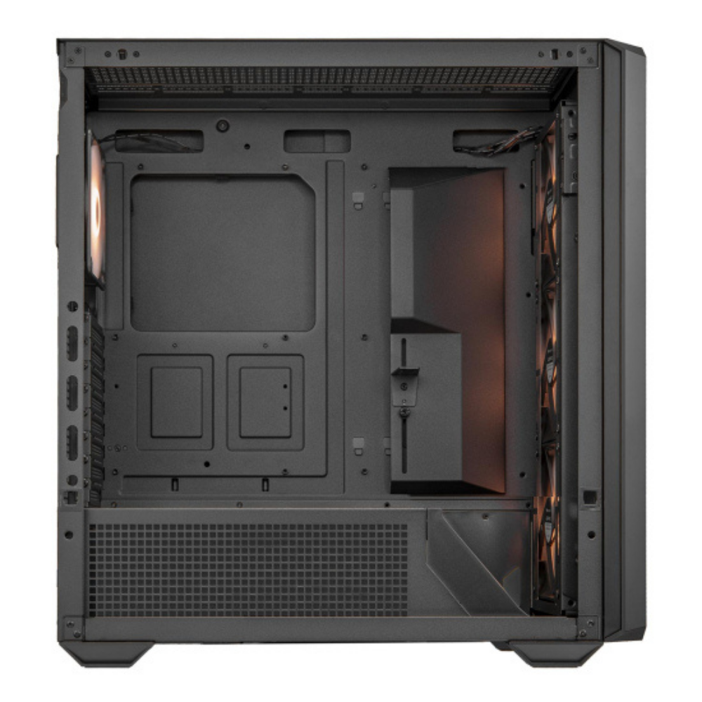 Cougar MX600 RGB Full Tower , 4 x ARGB PWM Fan 400 mm GPU kapasitesi, 2 x USB-A ve 1 x USB-C bağlantı noktası (Siyah) Bilgisayar Kasası