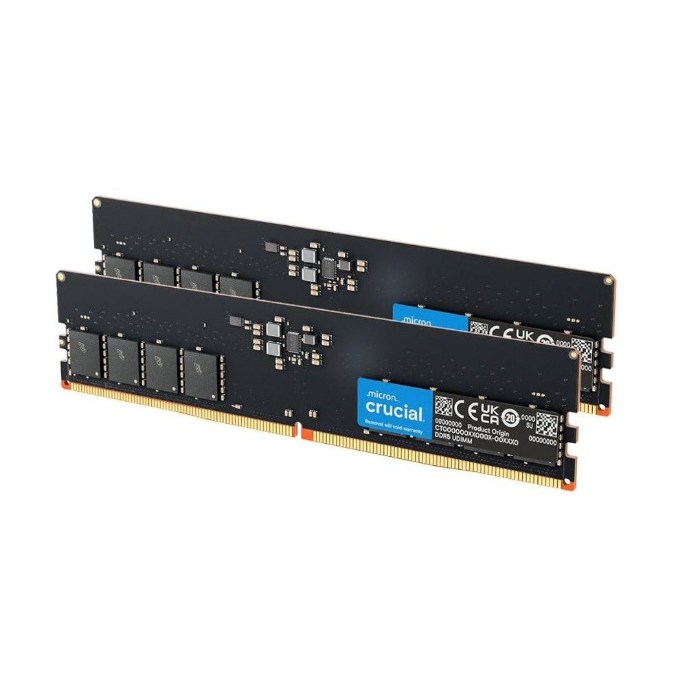 Crucial 16GB (2x8GB) 4800MHz DDR5 CT2K8G48C40U5UDIMM 1.1V CL40 Pc Bellek (Ram)
