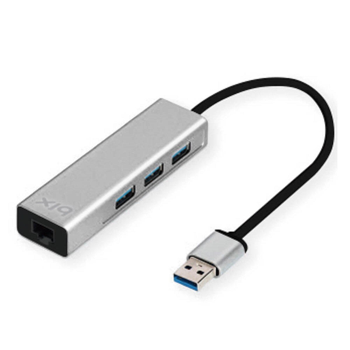 Daytona BIX BX06Hb USB 3.0 Hub 3xUSB 3.0 Gigabit Ethernet Macbook Uyumlu Hızlı İnternet Lan Adaptörü