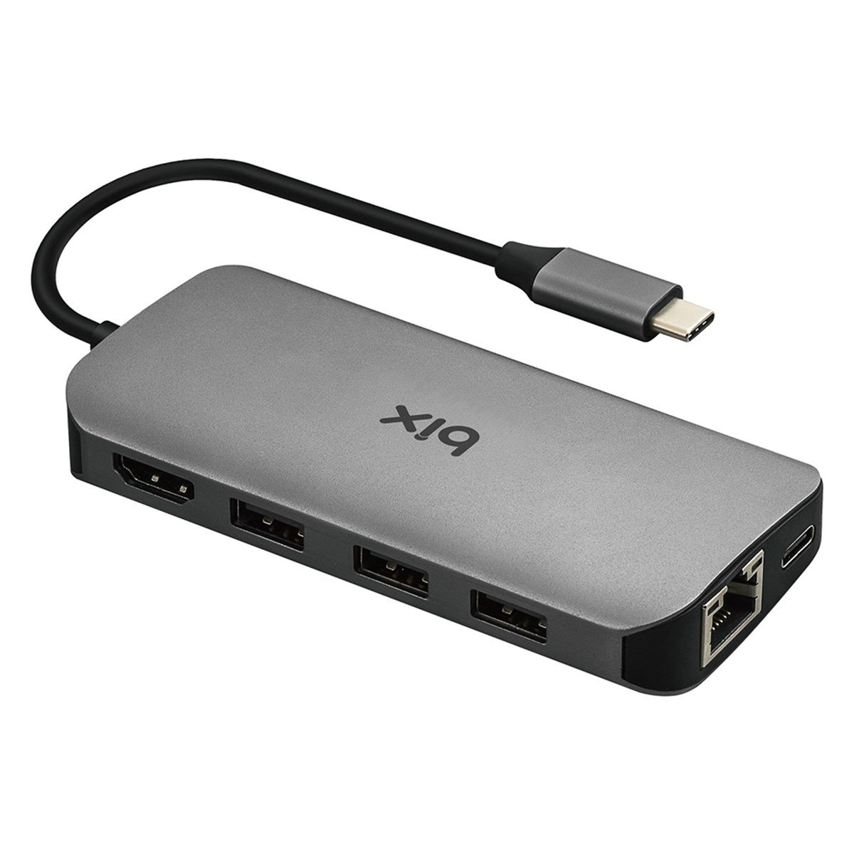 Daytona Bix Bx10Hb Type-C 1x4K Ultra HD Hdmı 3xUsb 3.0 Gigabit Ethernet 1xPd 1xMicro SD 1xSD Macbook Uyumlu Adaptör