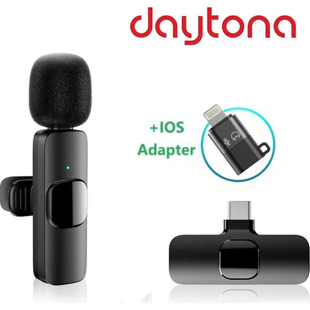 Daytona K9-L Lightning Yaka Mikrofonu Kablosuz