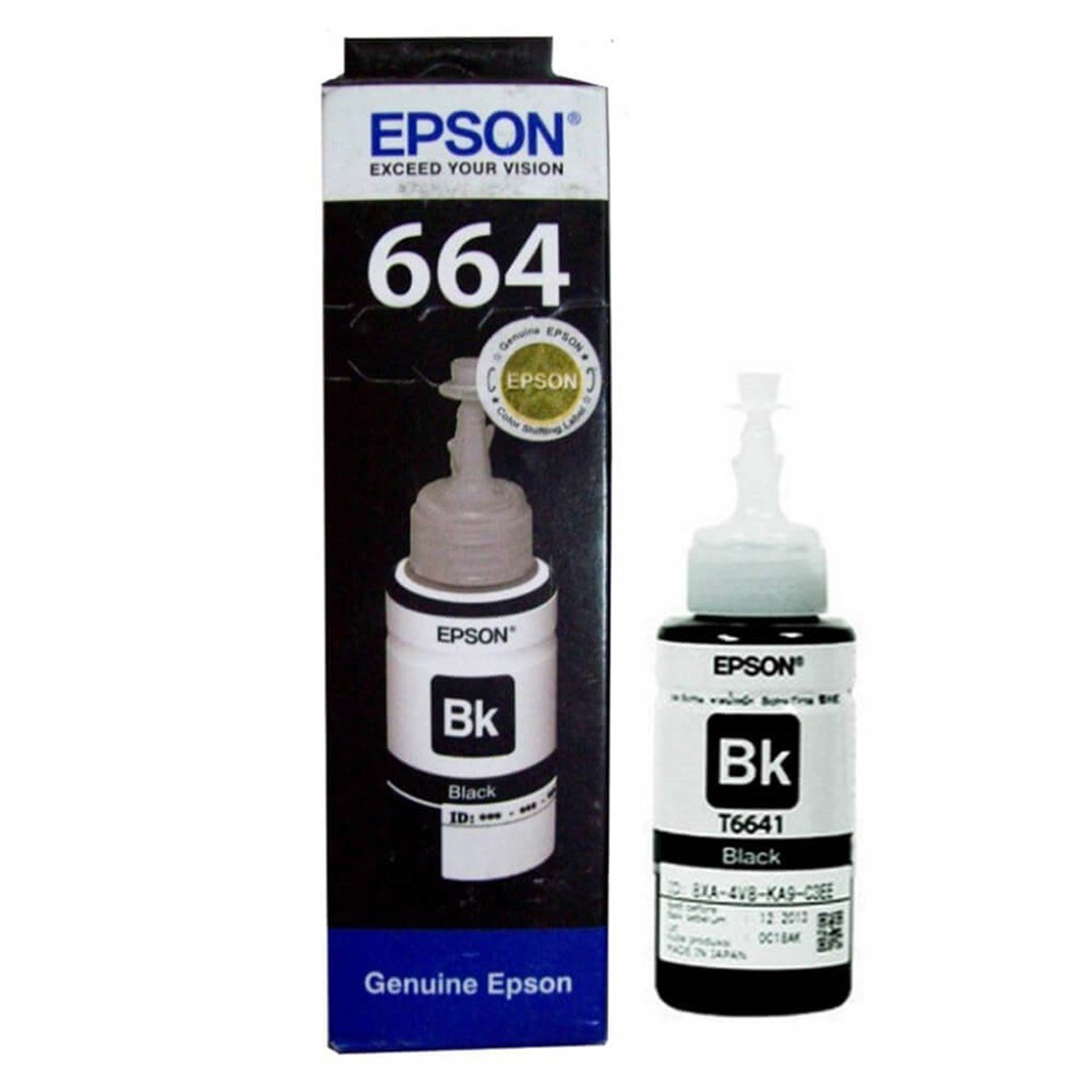 Epson 664 70ml Siyah Mürekkep