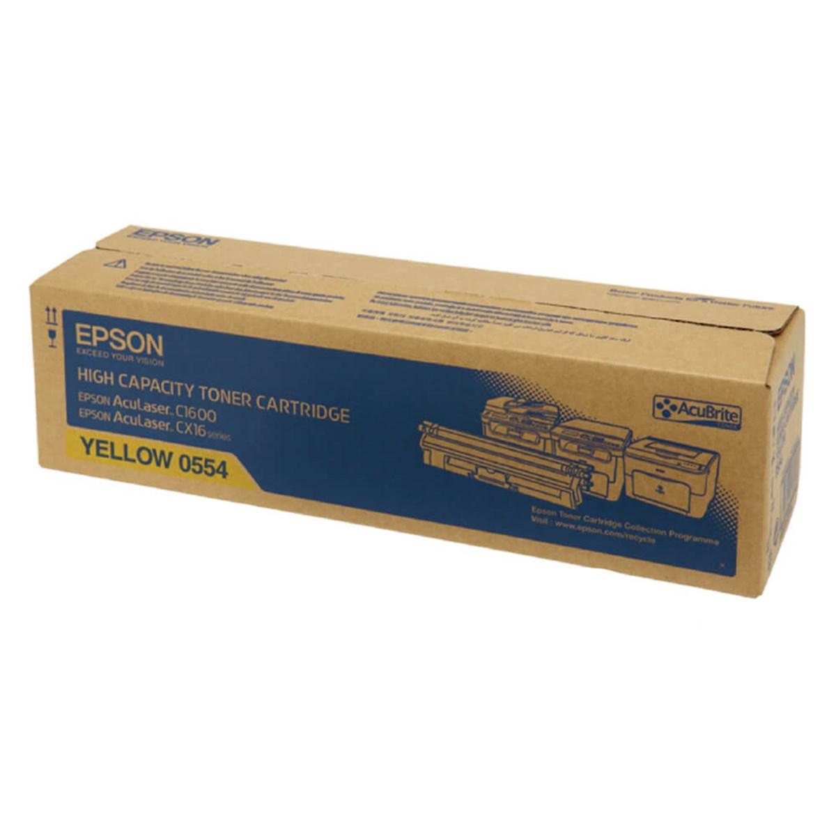 EPSON YELLOW HIGH CAPACITY C1600 TONER