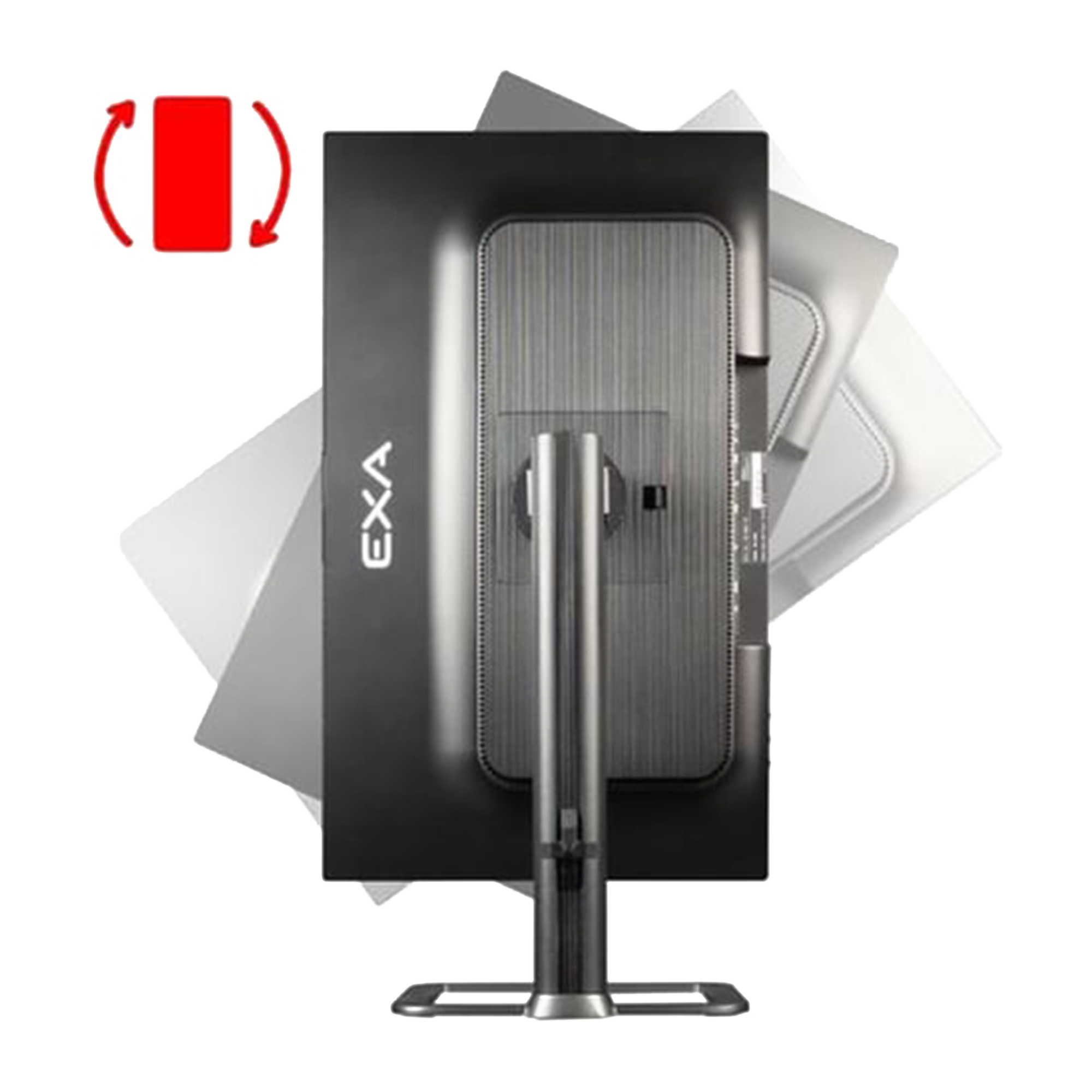 EXA AIO X24S PRO-V2 C54 i5-14400 16GB 512GB m.2  23.8 inch DOS Siyah-PIVOT All In One Bilgisayar