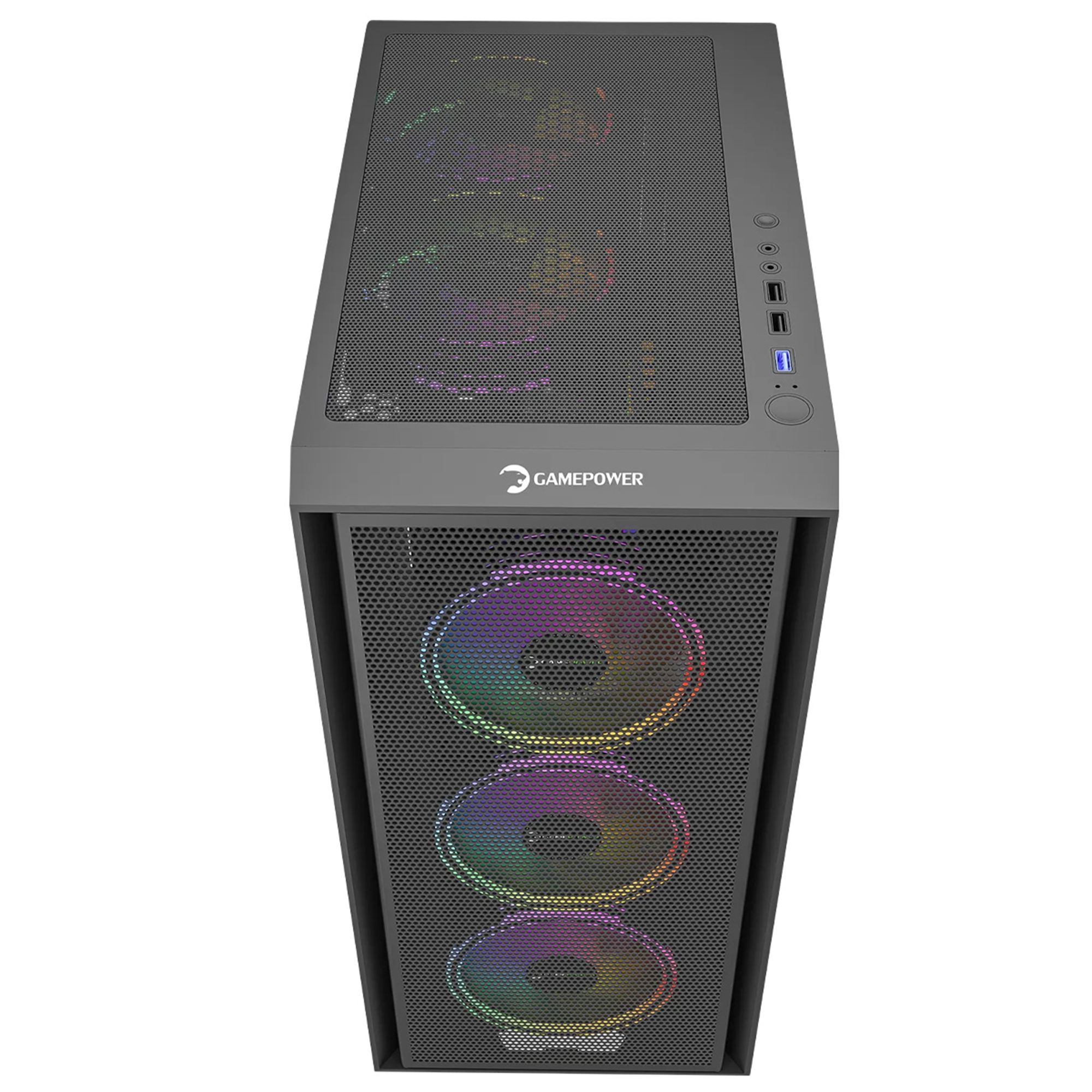 GamePower Flex 4*120mm A-RGB Fan ATX 650W 80+ Bronze Gaming Kasa