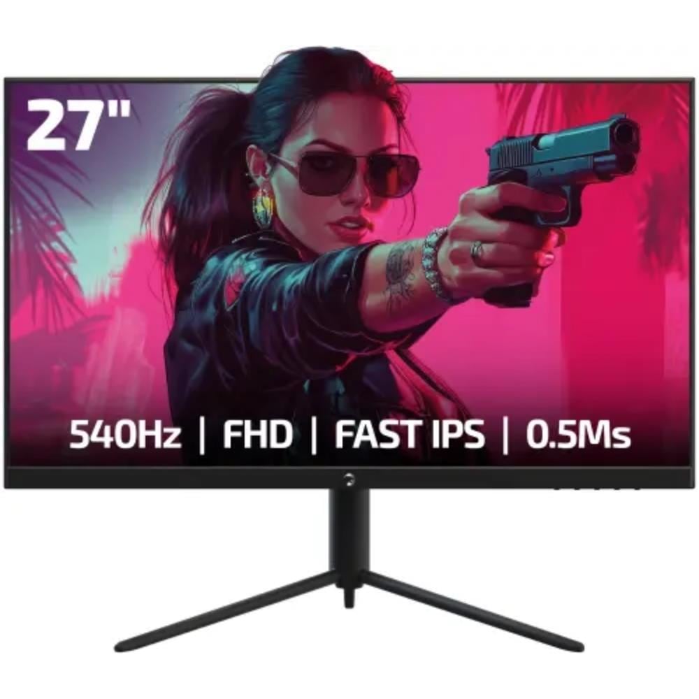 GamePower Lucid S60 27'' 0.5ms 540Hz Flat Fast IPS FHD RGB Pivot Speaker Gaming Monitör