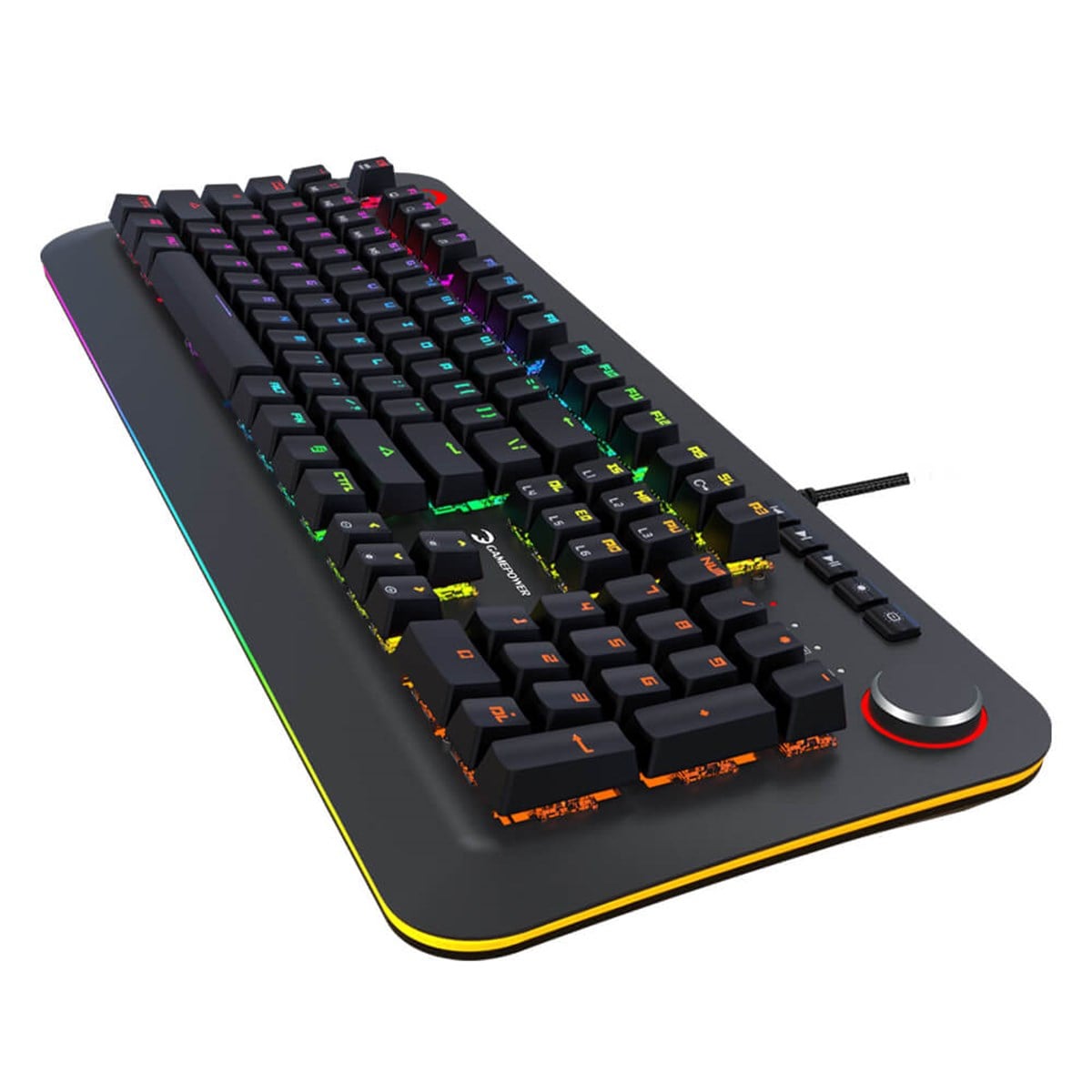 GamePower Starscream RGB Kırmızı Switch Suya Dayanıklı Optik Mekanik Gaming Klavye