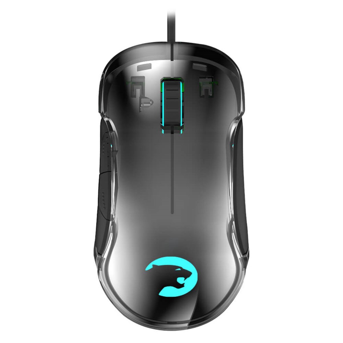 GamePower Translucent RGB 10000 DPI Gaming Mouse