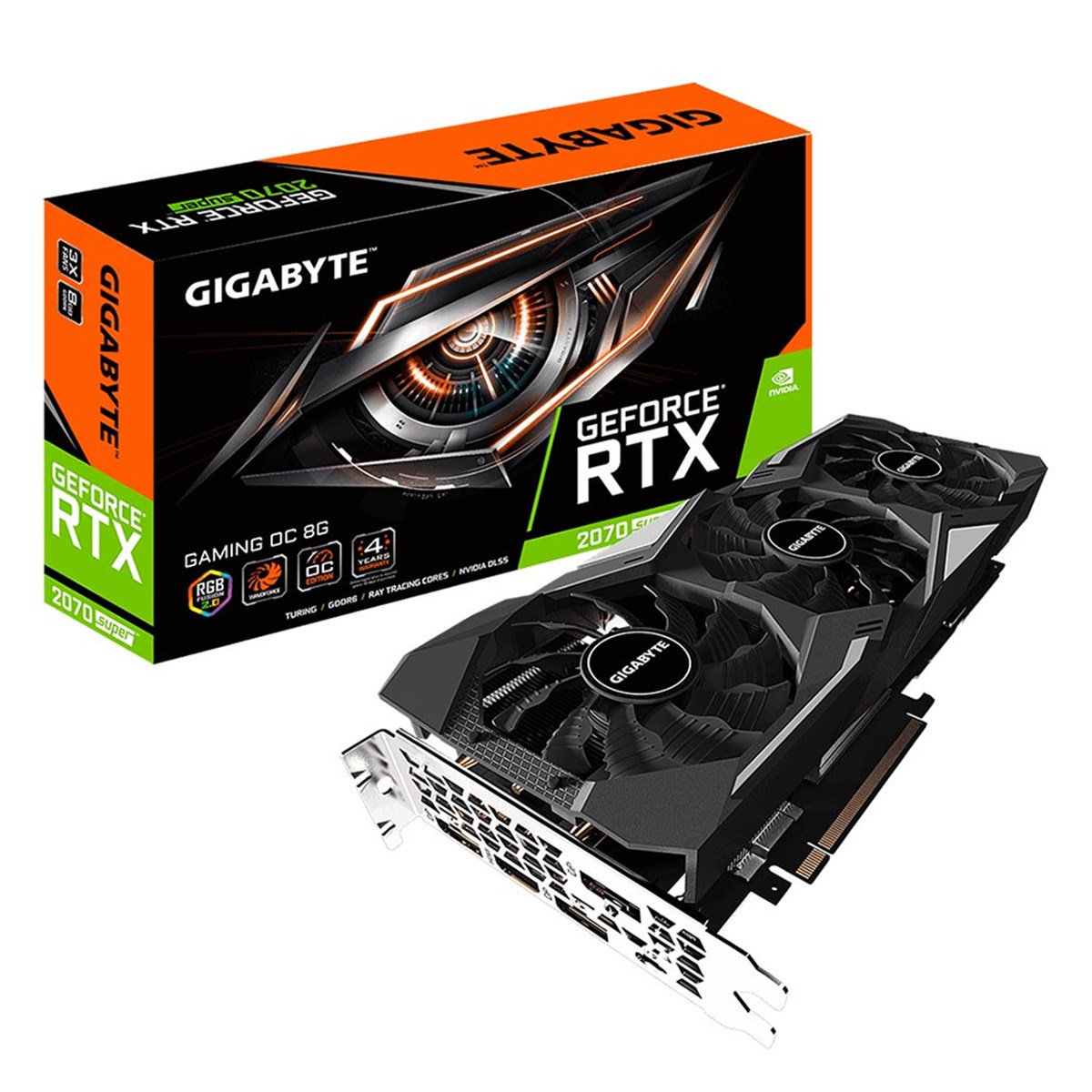 GIGABYTE GeForce RTX 2070 SUPER Gaming OC 8GB GDDR6 256 Bit Ekran Kartı