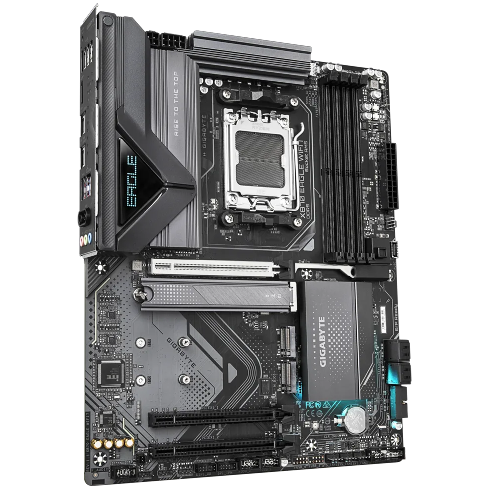Gigabyte X870 EAGLE WIFI7 Soket AM5 DDR5 8200(OC) MHz ATX Gaming (Oyuncu) Anakart