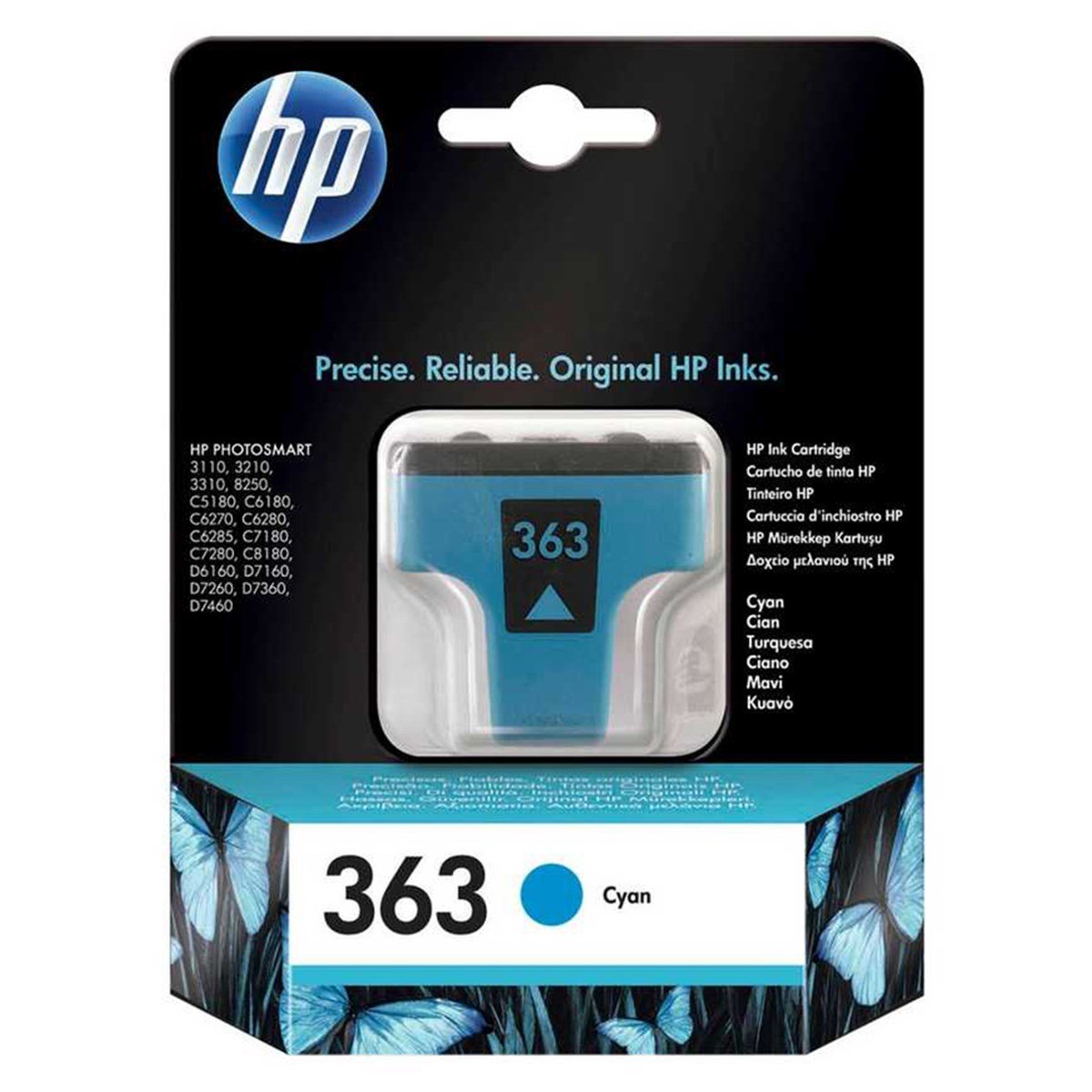 HP 363 Mavi Mürekkep Kartuşu
