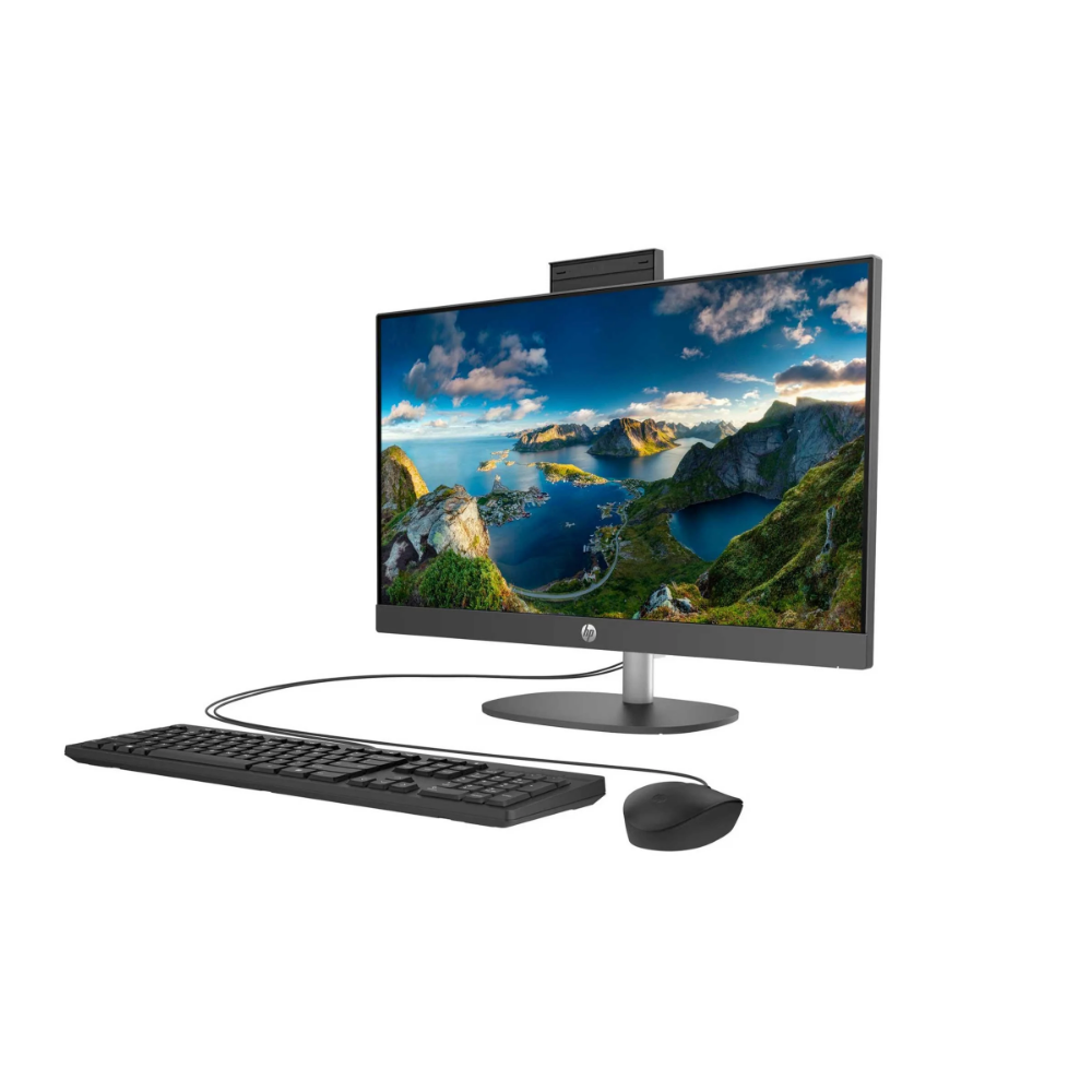 HP ProOne 240 G10 B70VFAT i5-1334U 16GB 512GB 23.8 inch DOS -Siyah All In One Bilgisayar
