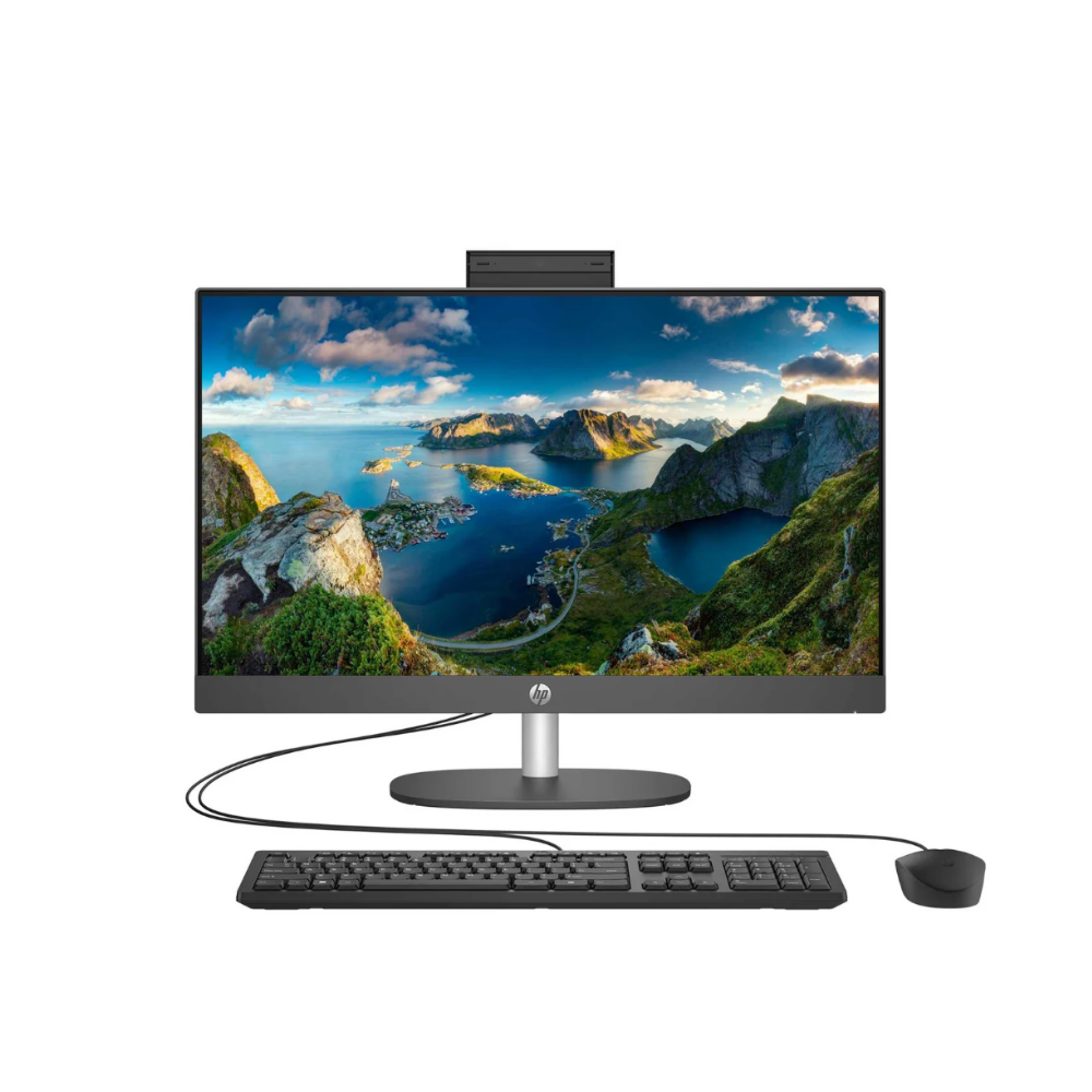 HP ProOne 240 G10 B70VFAT i5-1334U 16GB 512GB 23.8 inch DOS -Siyah All In One Bilgisayar