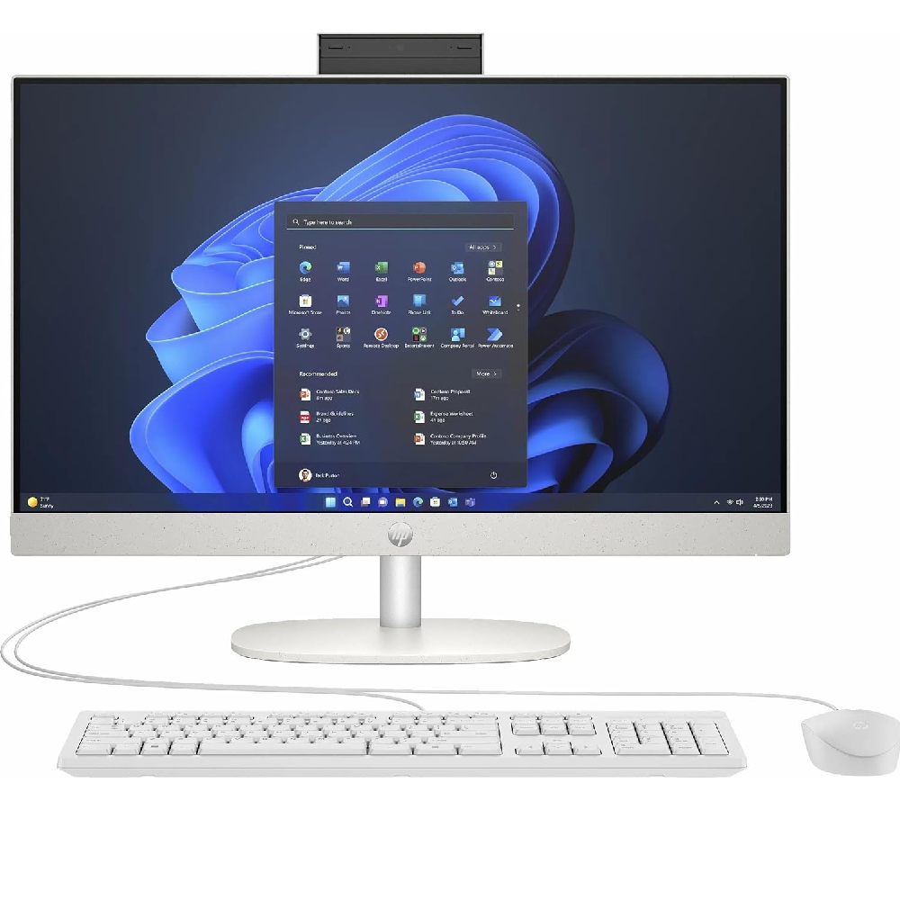 HP ProOne 8T2W6ES 245 G10 R5-7520U 16GB 512GB SSD 23.8 inch All In One Bilgisayar