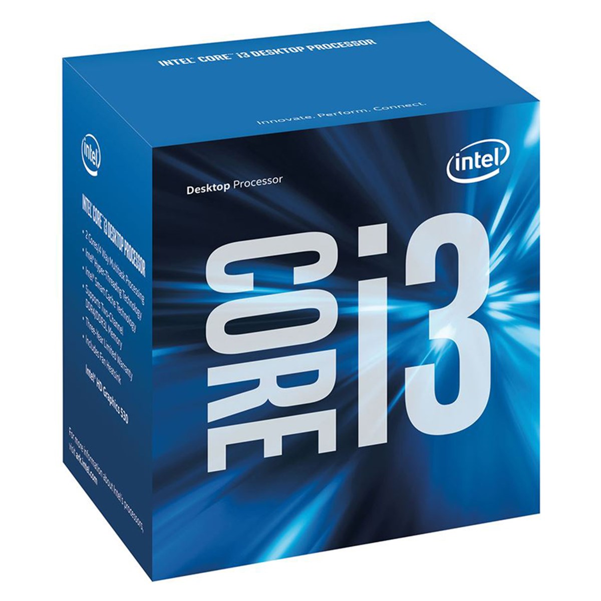 Intel Core i3 7100 Soket 1151 3.9GHz 3MB Önbellek 14nm İşlemci
