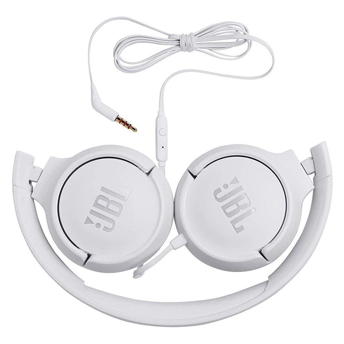 JBL T500 Beyaz Mikrofonlu Kablolu Kulaküstü