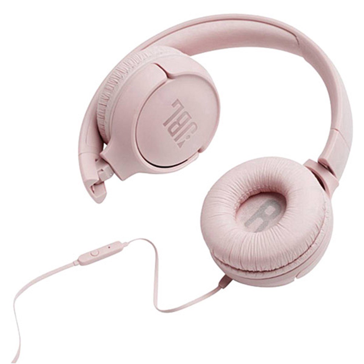 JBL T500 Pembe Mikrofonlu Kablolu Kulaküstü