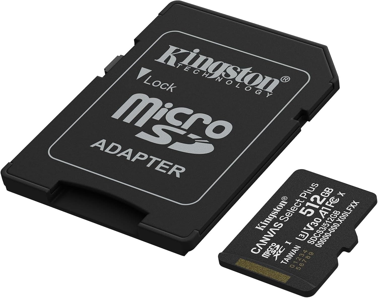 Kingston Canvas Select Plus 512GB Class 10 SDCS3/512GB 150MB/s MicroSD Hafıza Kartı