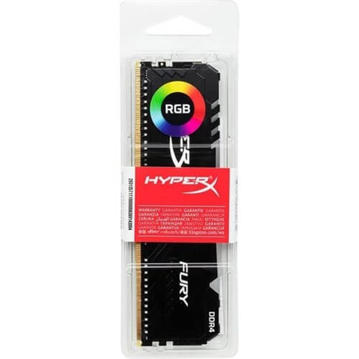 Kingston HyperX Fury RGB 16GB 3600MHz DDR4 CL18 Dimm Ram HX436C18FB4A/16